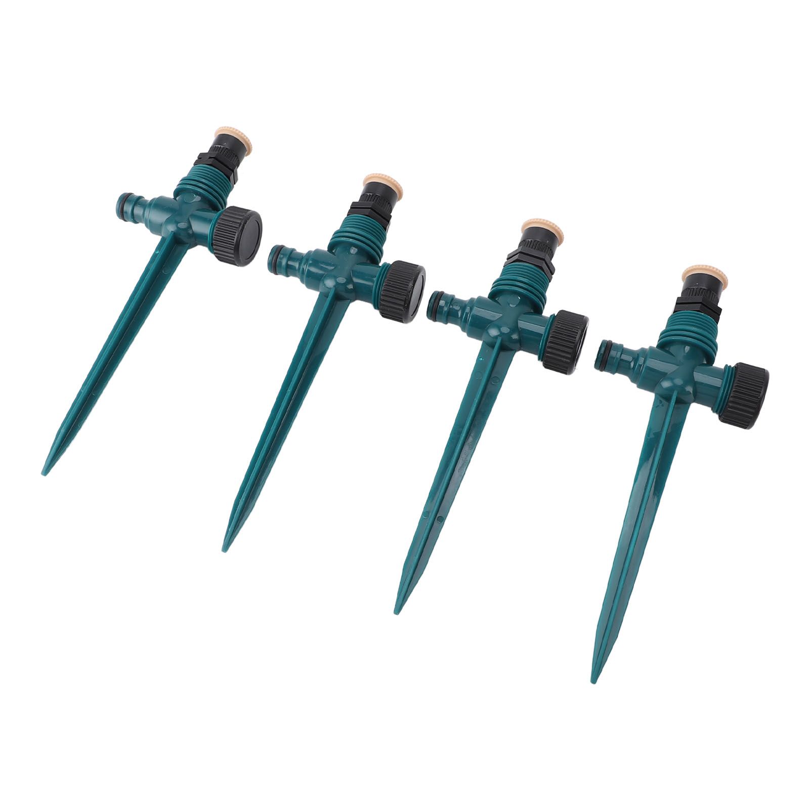 4pcs Garden Sprinklers Professional Efficient 360 Degree Automatic Rotating view 10