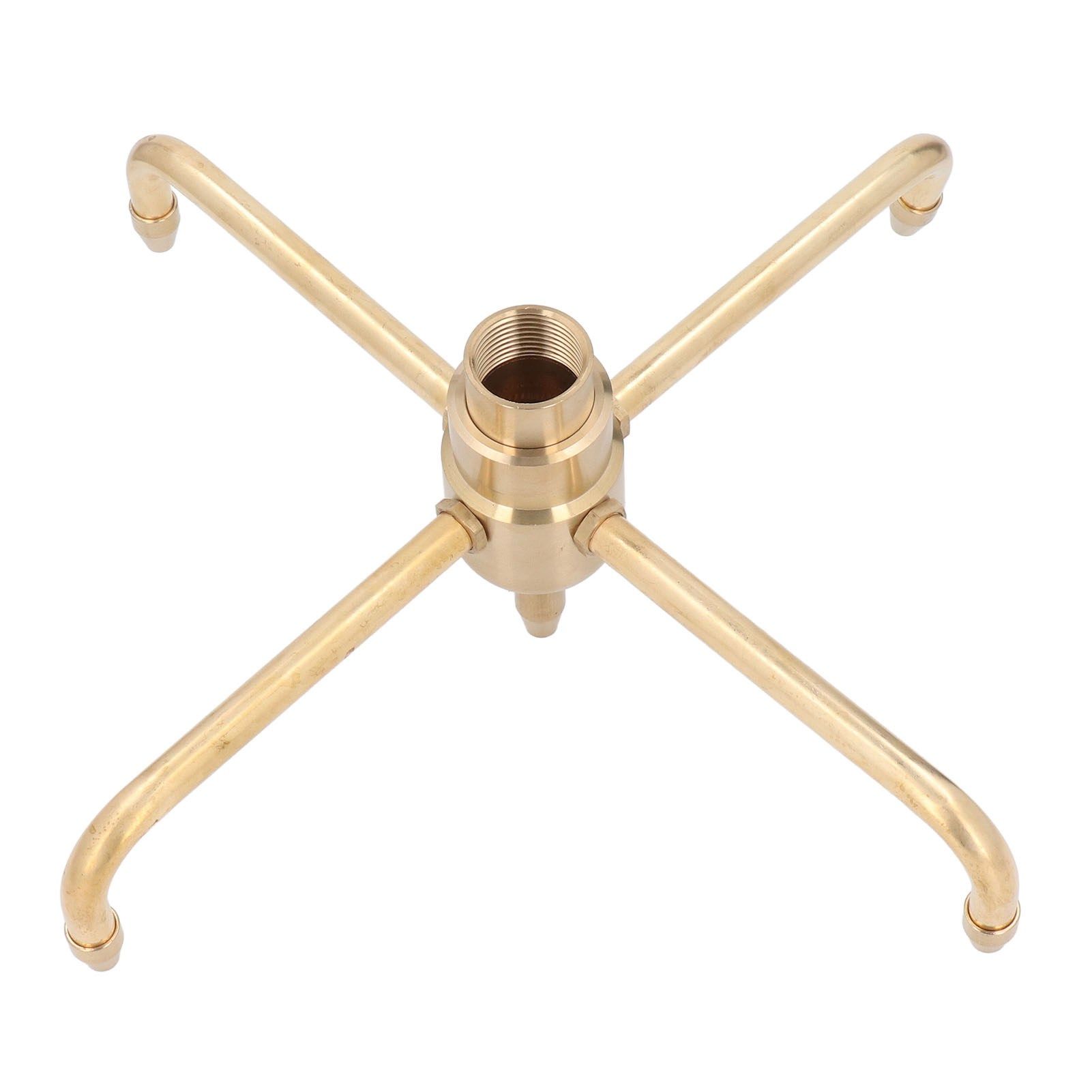 Rotating Fountain Nozzle 4 Arm Brass Water Fountain Spray Head Sprinkler for view 11