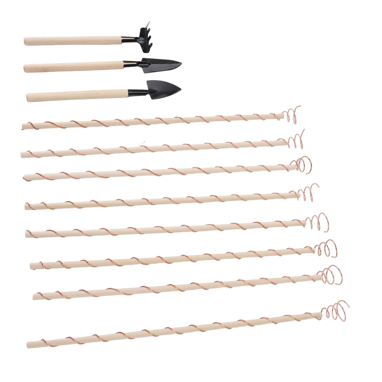 Electroculture Plant Stakes Professional Copper Coil Antennas Garden Stakes view 10
