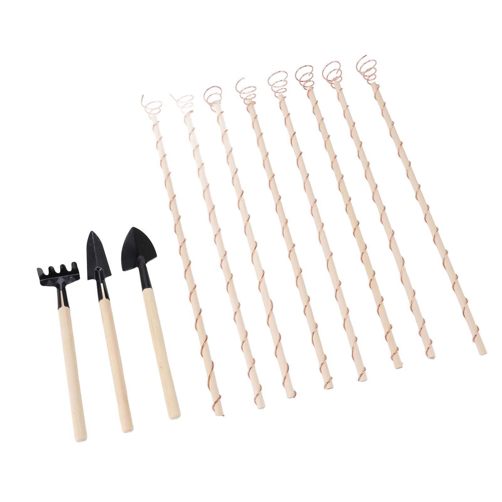 Electroculture Plant Stakes Professional Copper Coil Antennas Garden Stakes view 12