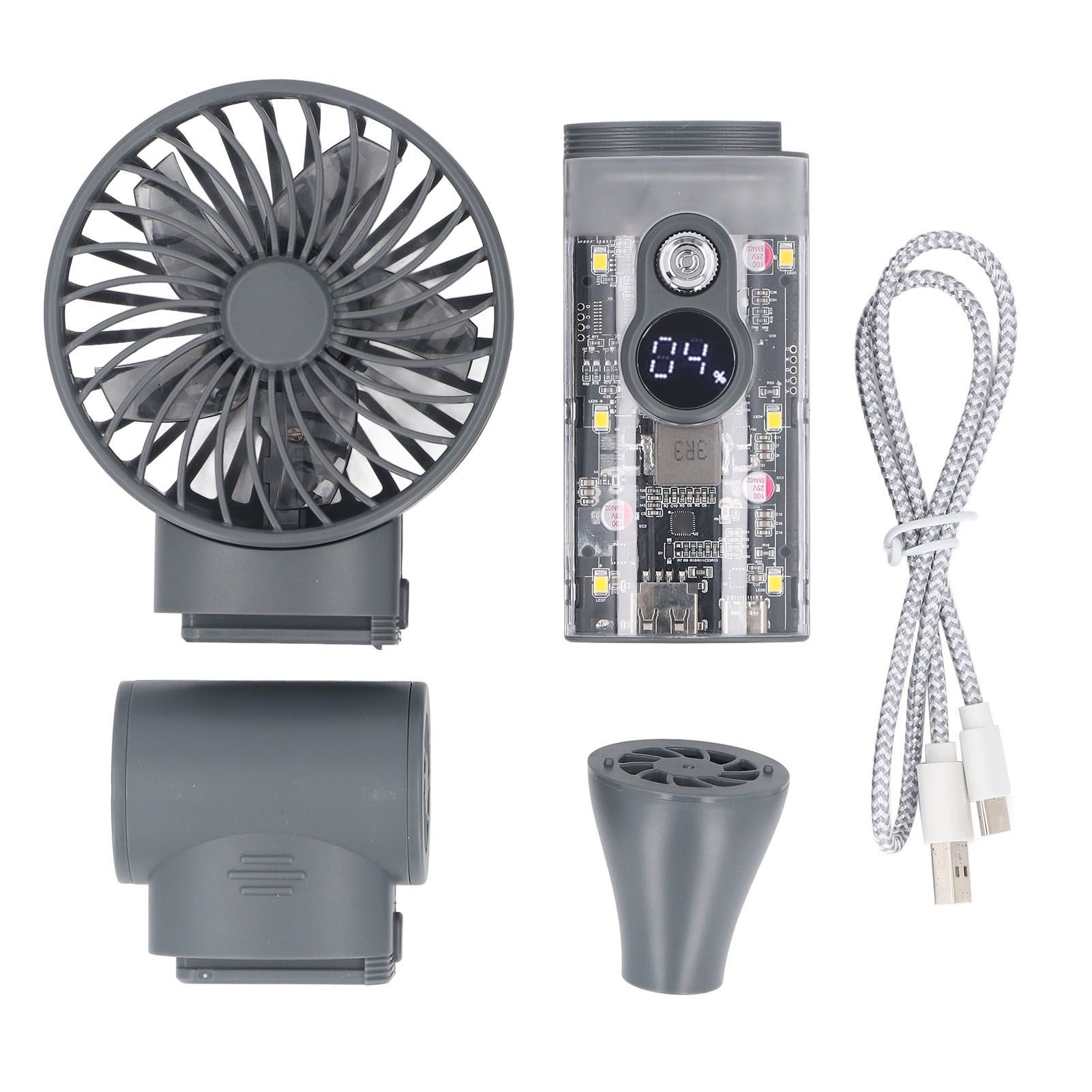 Small Jet Blower Multi Wind Speeds Portable 2 in 1 Handheld Desk Electric Air view 3