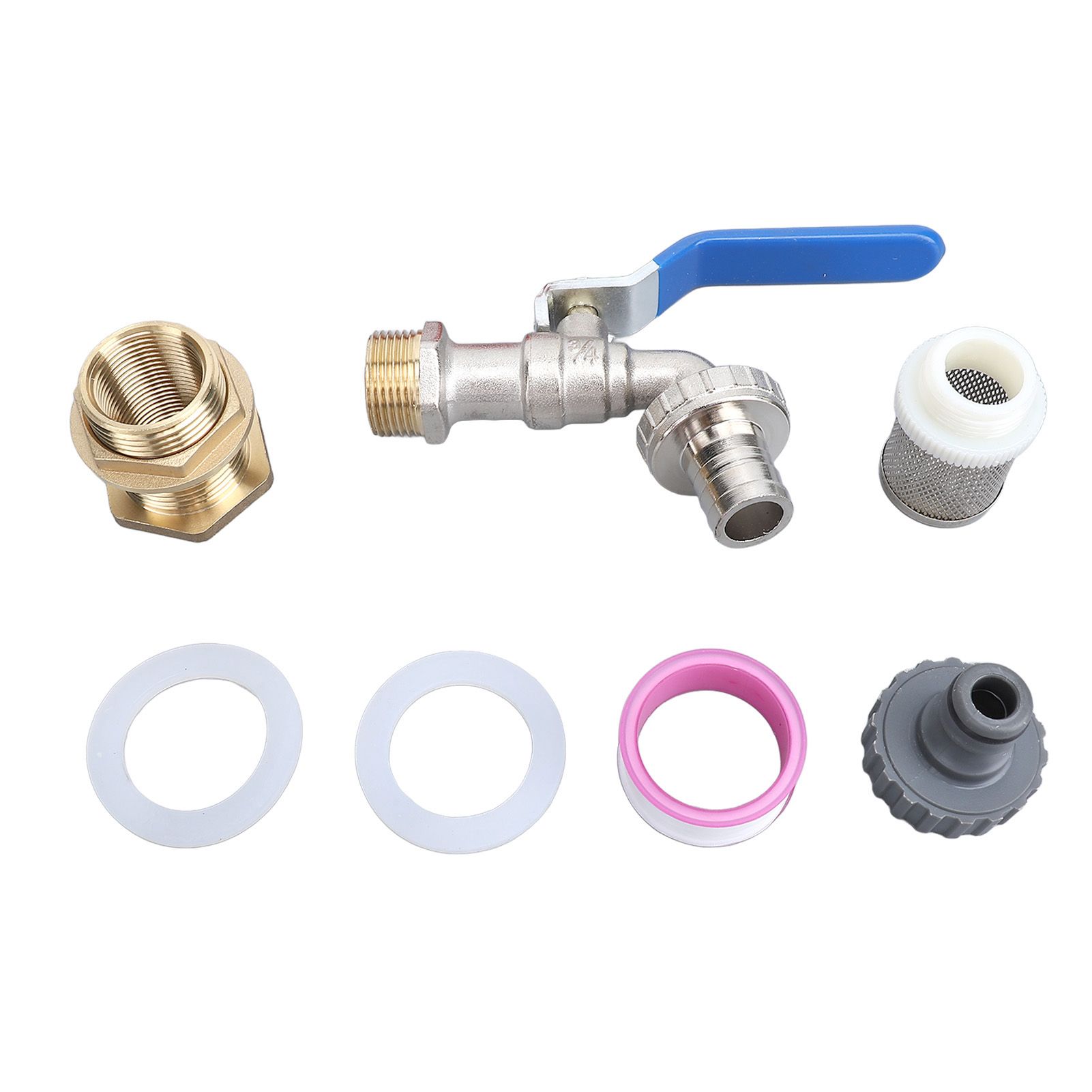 Rain Barrel Spigot Kit Professional Brass Efficient Save Energy Water Bucket view 3