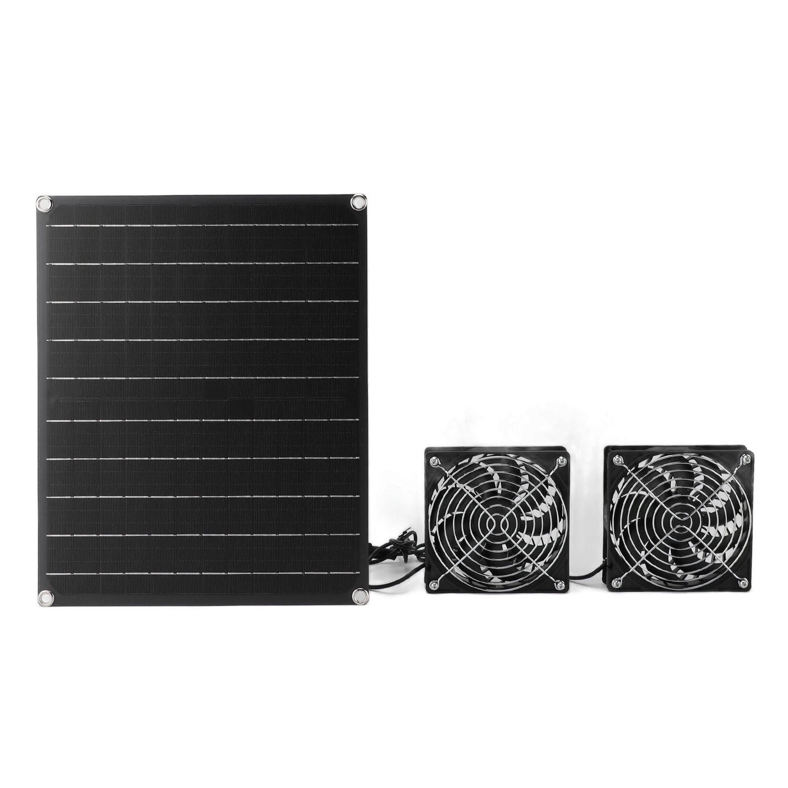 Solar Exhaust Fan IPX7 Waterproof Monocrystalline 15W 12V Solar Panel