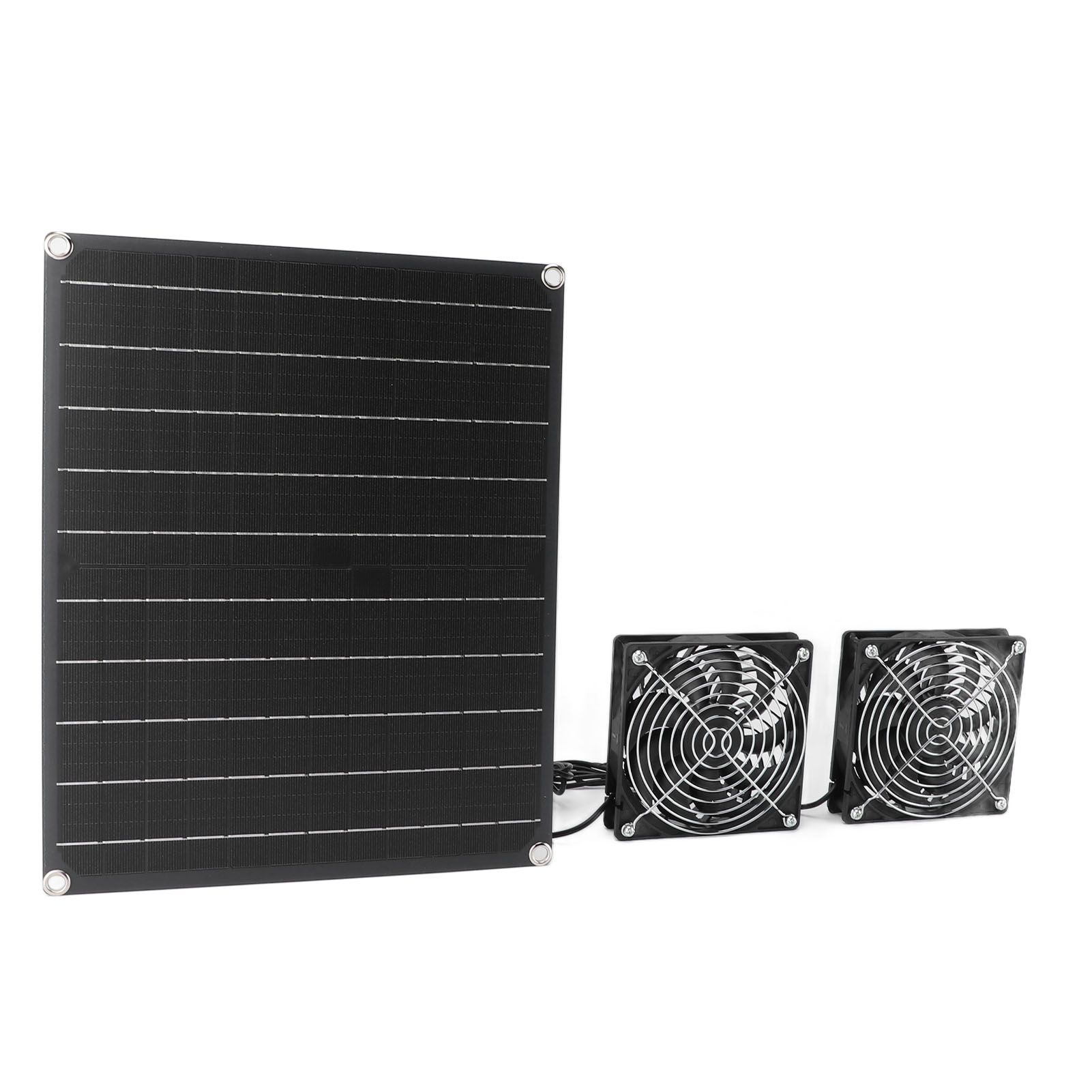 Solar Exhaust Fan IPX7 Waterproof Monocrystalline 15W 12V Solar Panel view 4