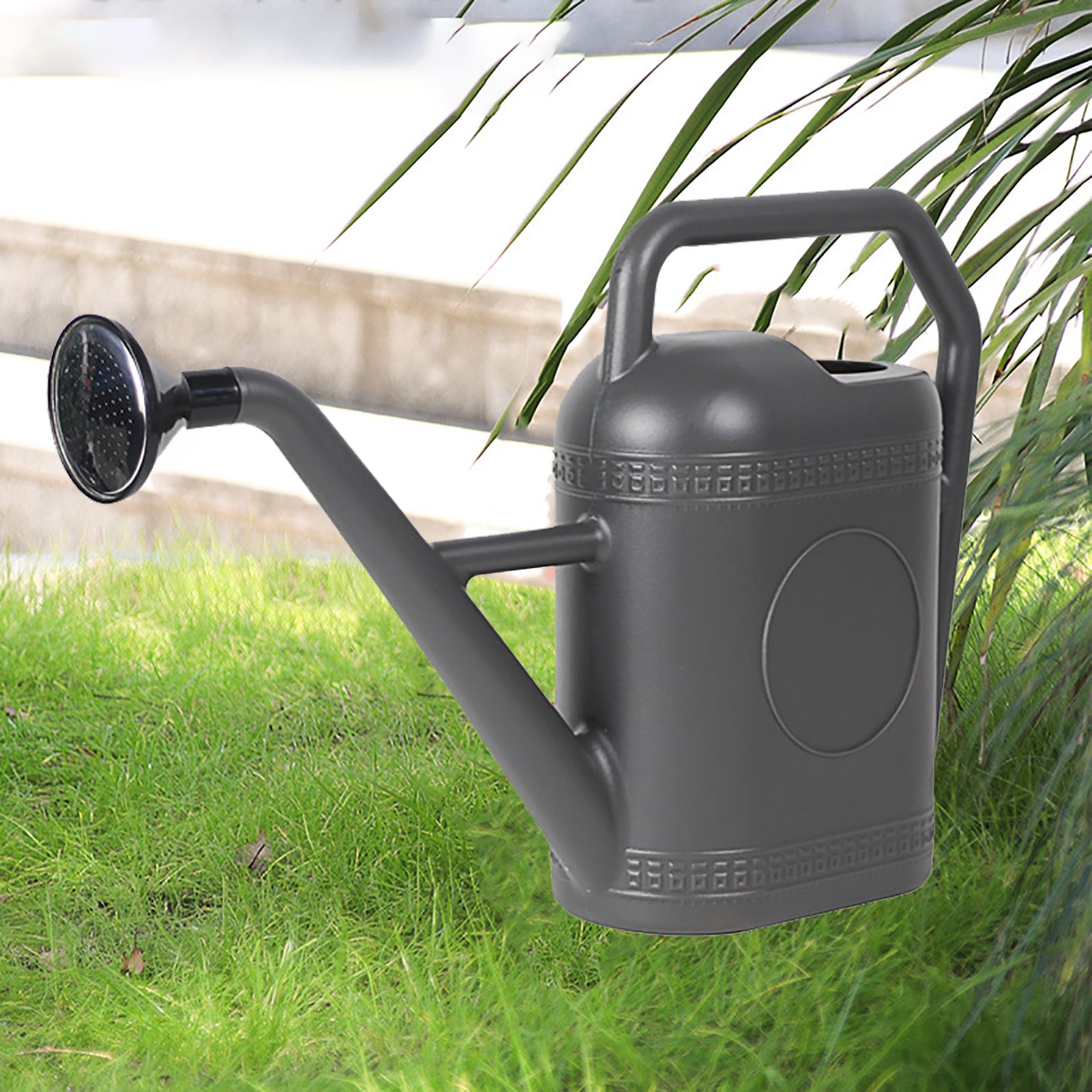 Watering Can 5L Large Long Spout Flower Watering Kettle with Sprinkler Head view 8