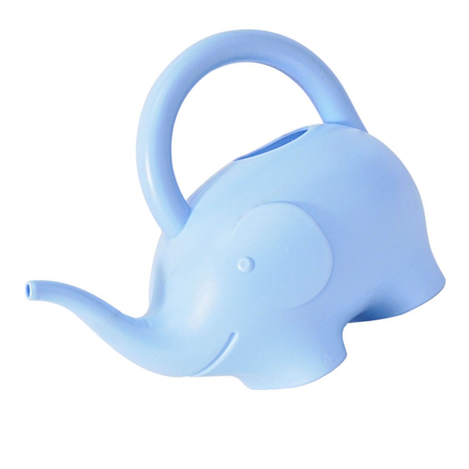 Cartoon Elephant Watering Can Plastic 1L Large Capacity Handheld Cute Animal view 4