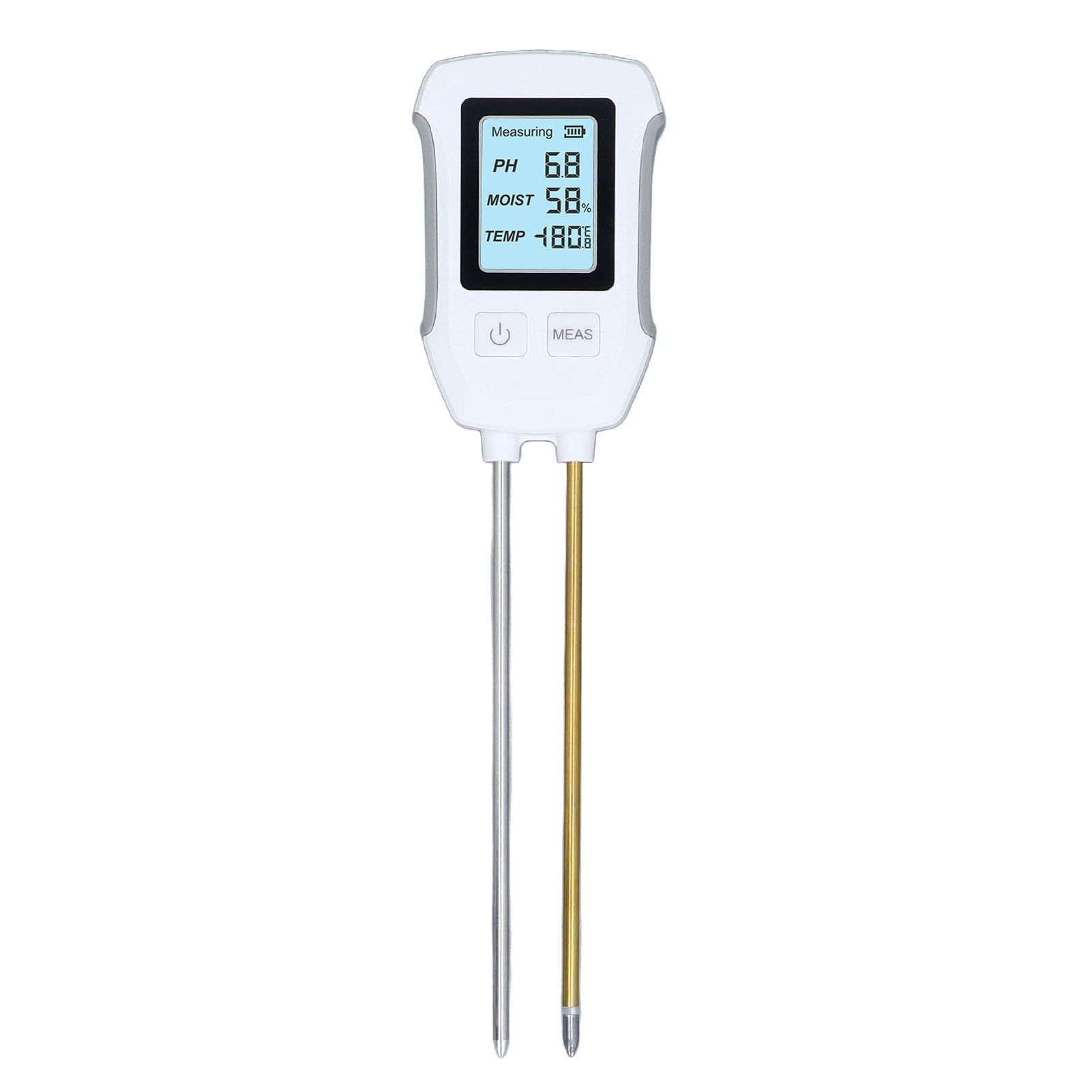 Soil Meter 3 in 1 High Accuracy PH Temperature Moist Dual Probe Soil Tester view 3