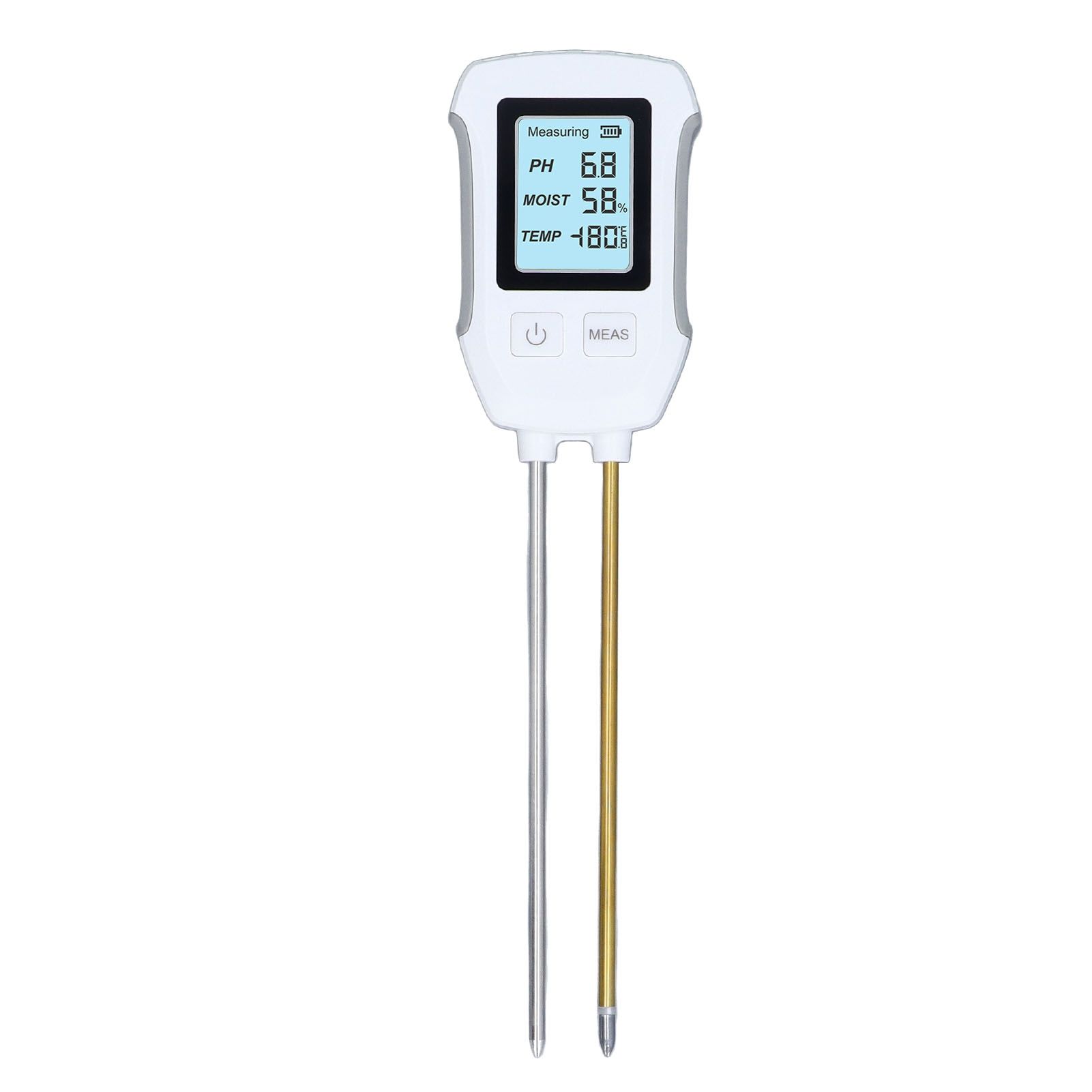 Soil Meter 3 in 1 High Accuracy PH Temperature Moist Dual Probe Soil Tester view 10