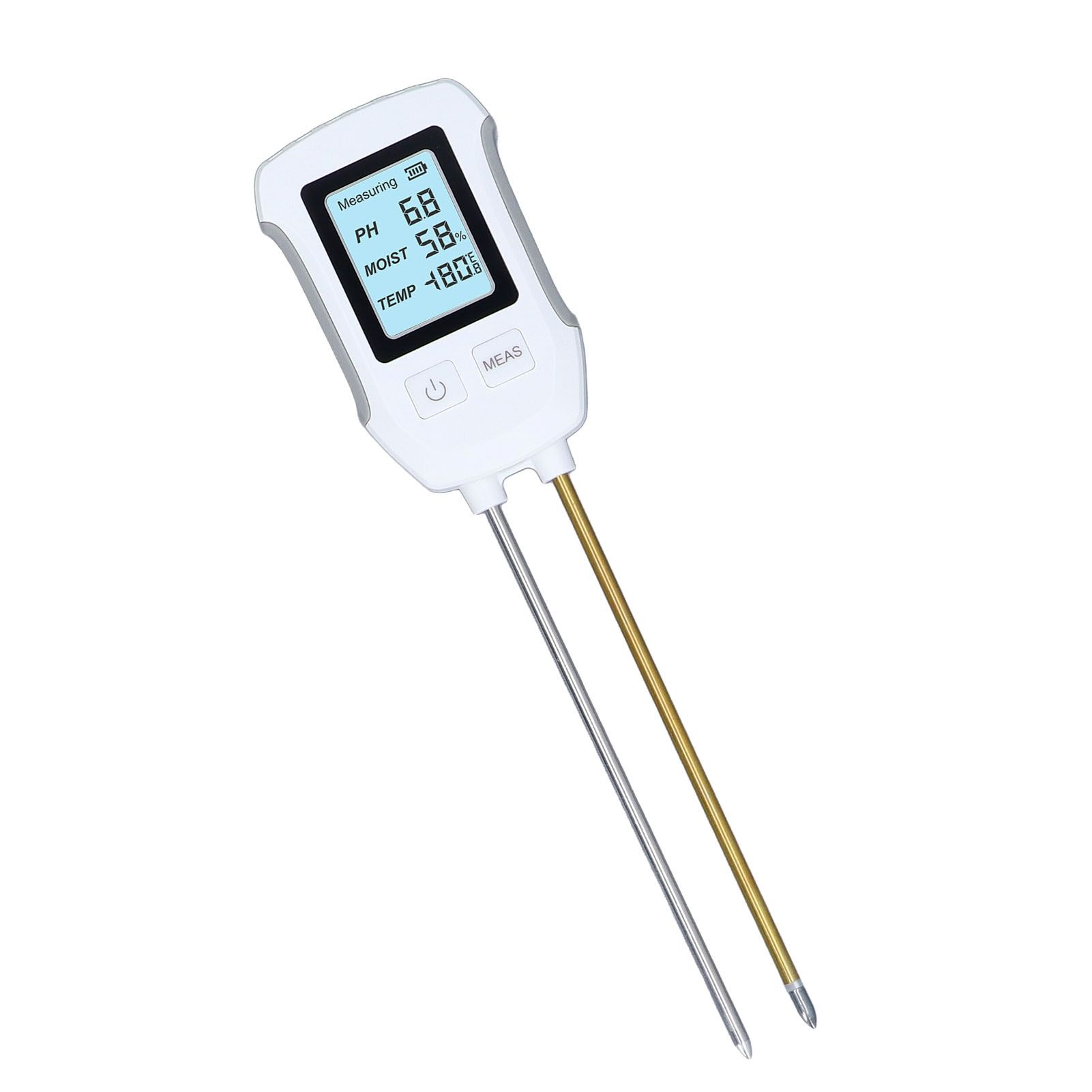 Soil Meter 3 in 1 High Accuracy PH Temperature Moist Dual Probe Soil Tester view 12