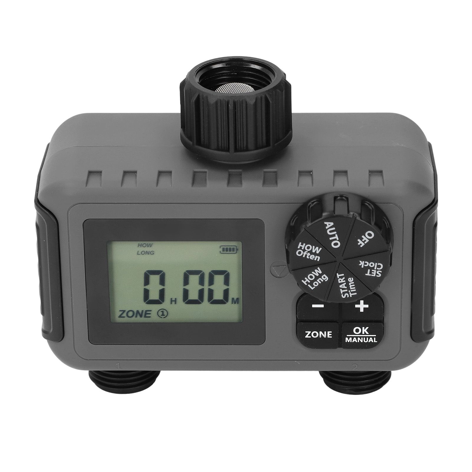 NH3/4 Inch Water Timer 2 Zone Large Screen Outdoor Sprinkler Timer Automatic view 11