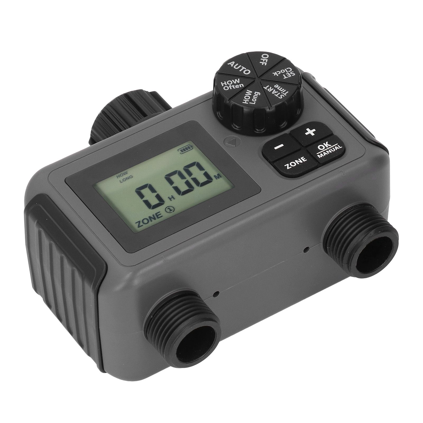 NH3/4 Inch Water Timer 2 Zone Large Screen Outdoor Sprinkler Timer Automatic view 12