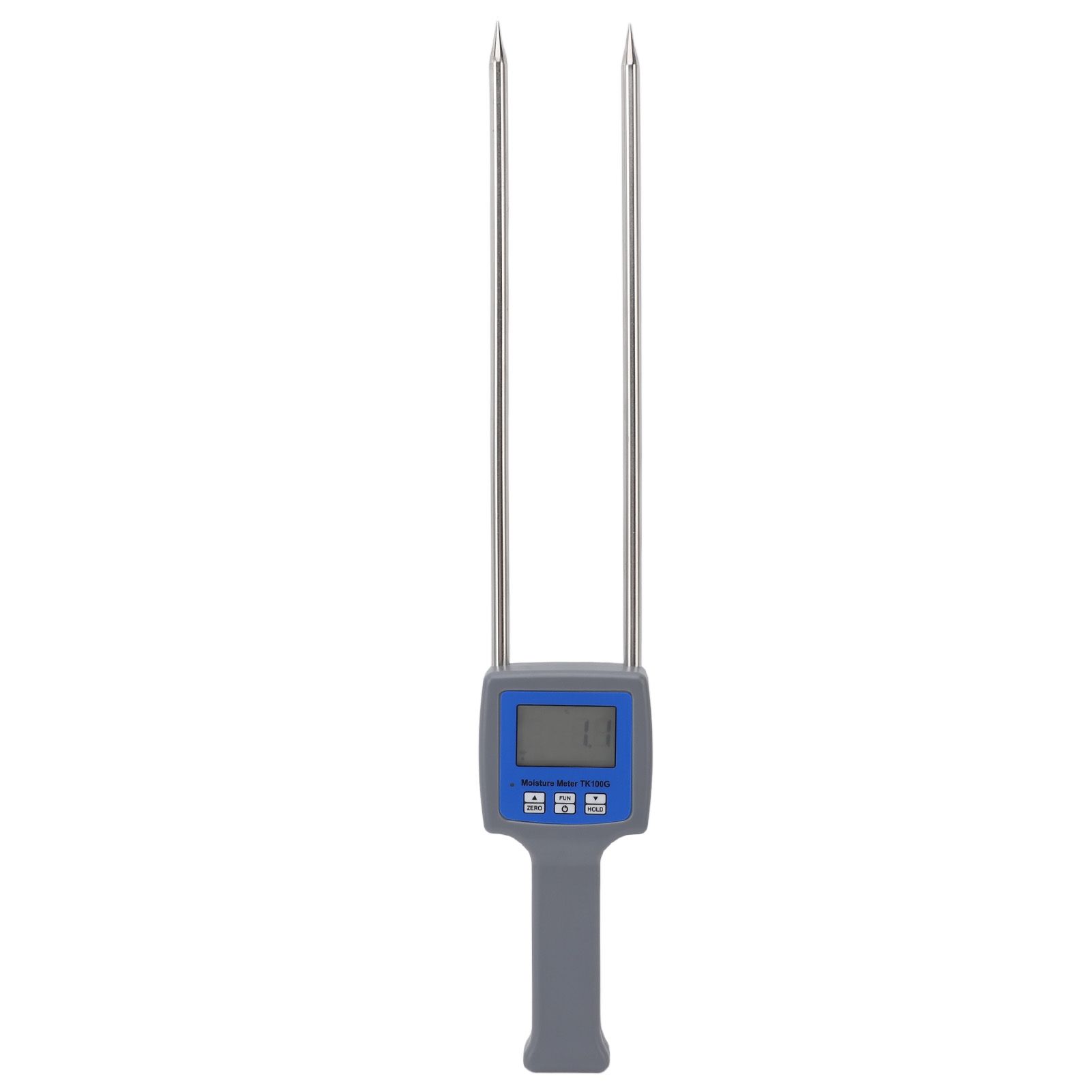 Grain Humidity Tester LCD Display 6% to 30% Measure Range Portable Handheld