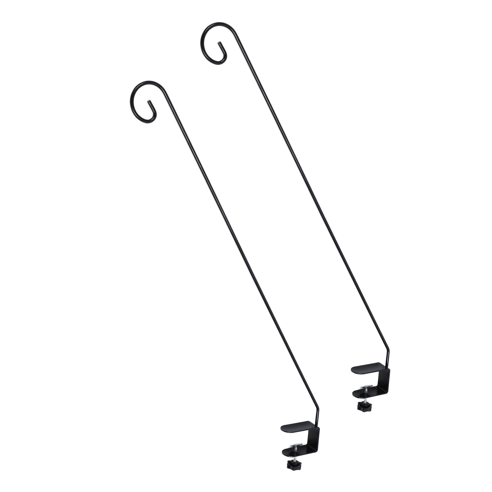 2pcs Extended Fence Deck Hook Rail Hook Heavy Duty Bird Feeder Hook Adjustable view 10