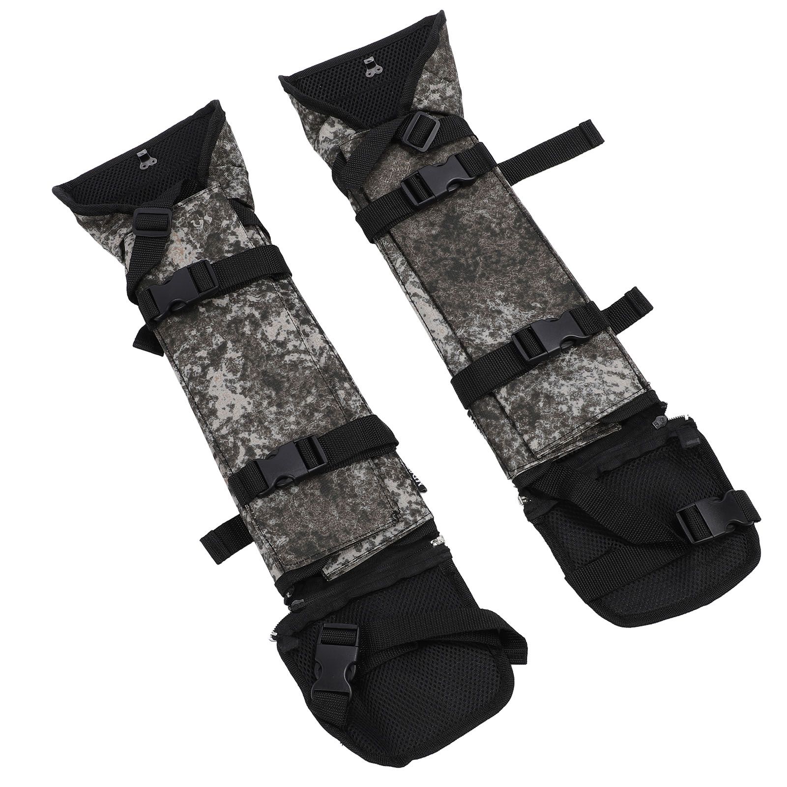 2pcs Snake Gaiter Water Resistant Adjustable 600D Oxford Cloth Snake Leg Guard view 8