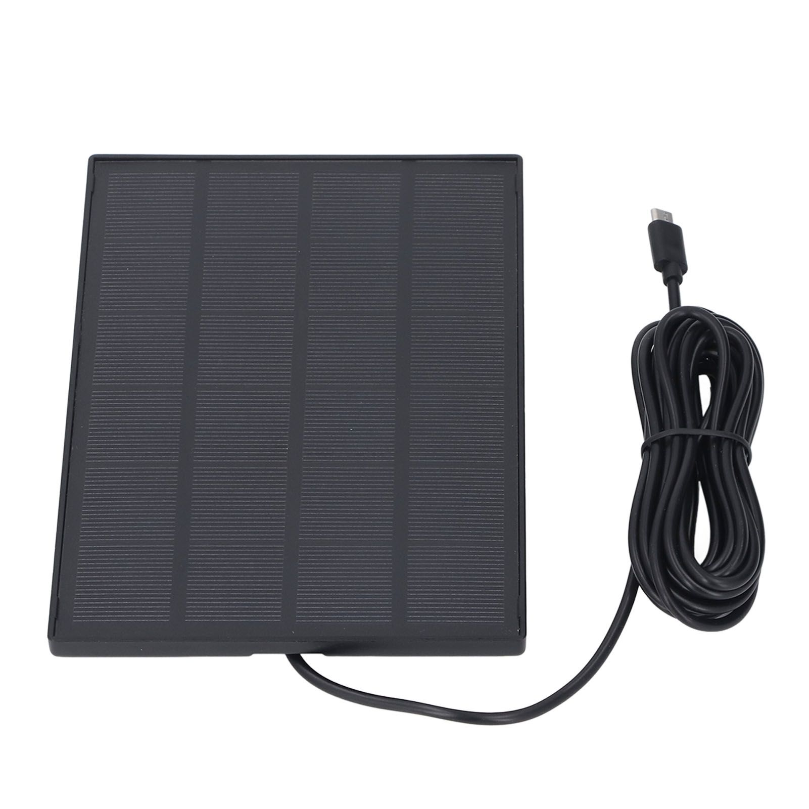 5W 5V Solar Panel for Security Camera IP66 Water Proof Outdoor Wireless Camera view 7