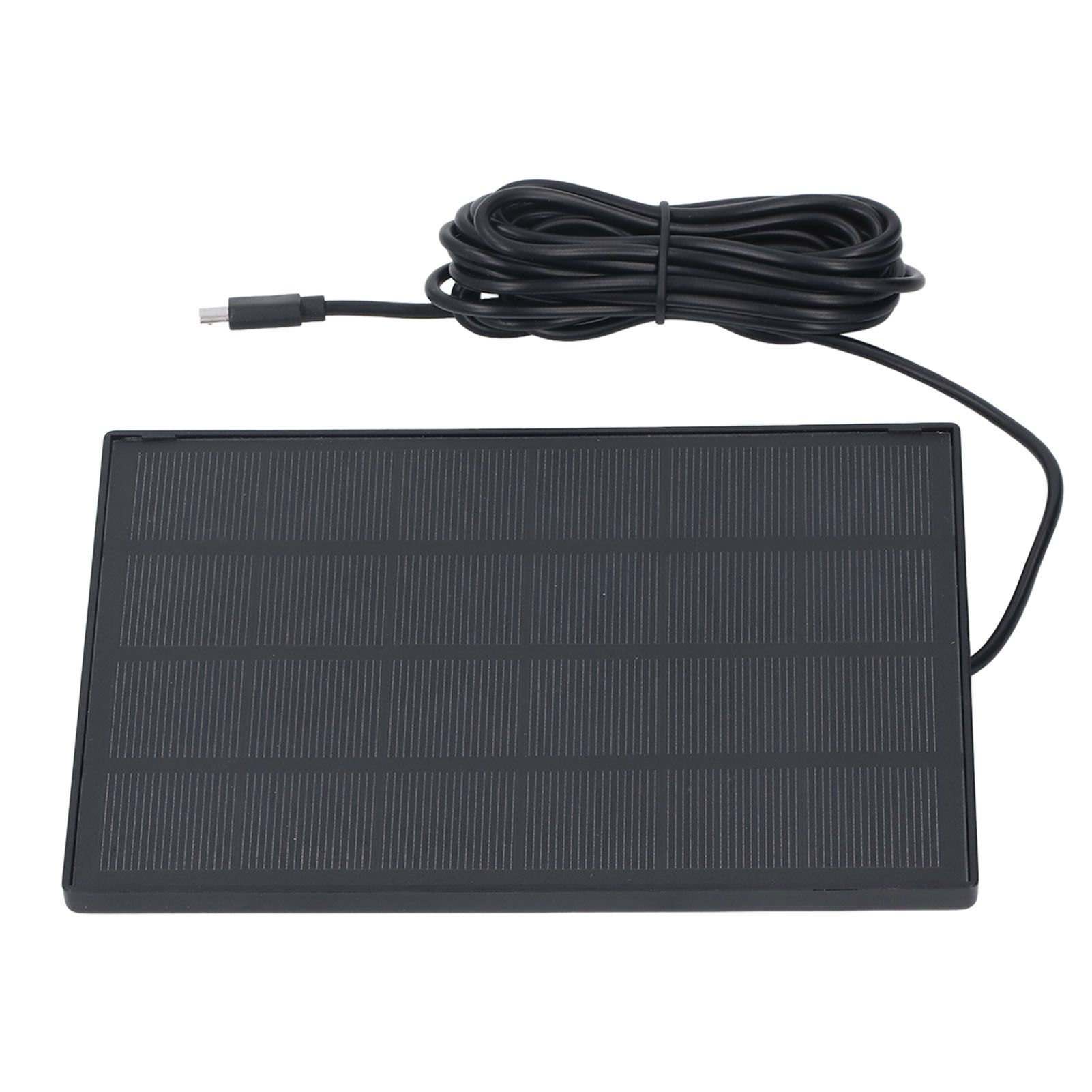 5W 5V Solar Panel for Security Camera IP66 Water Proof Outdoor Wireless Camera view 9
