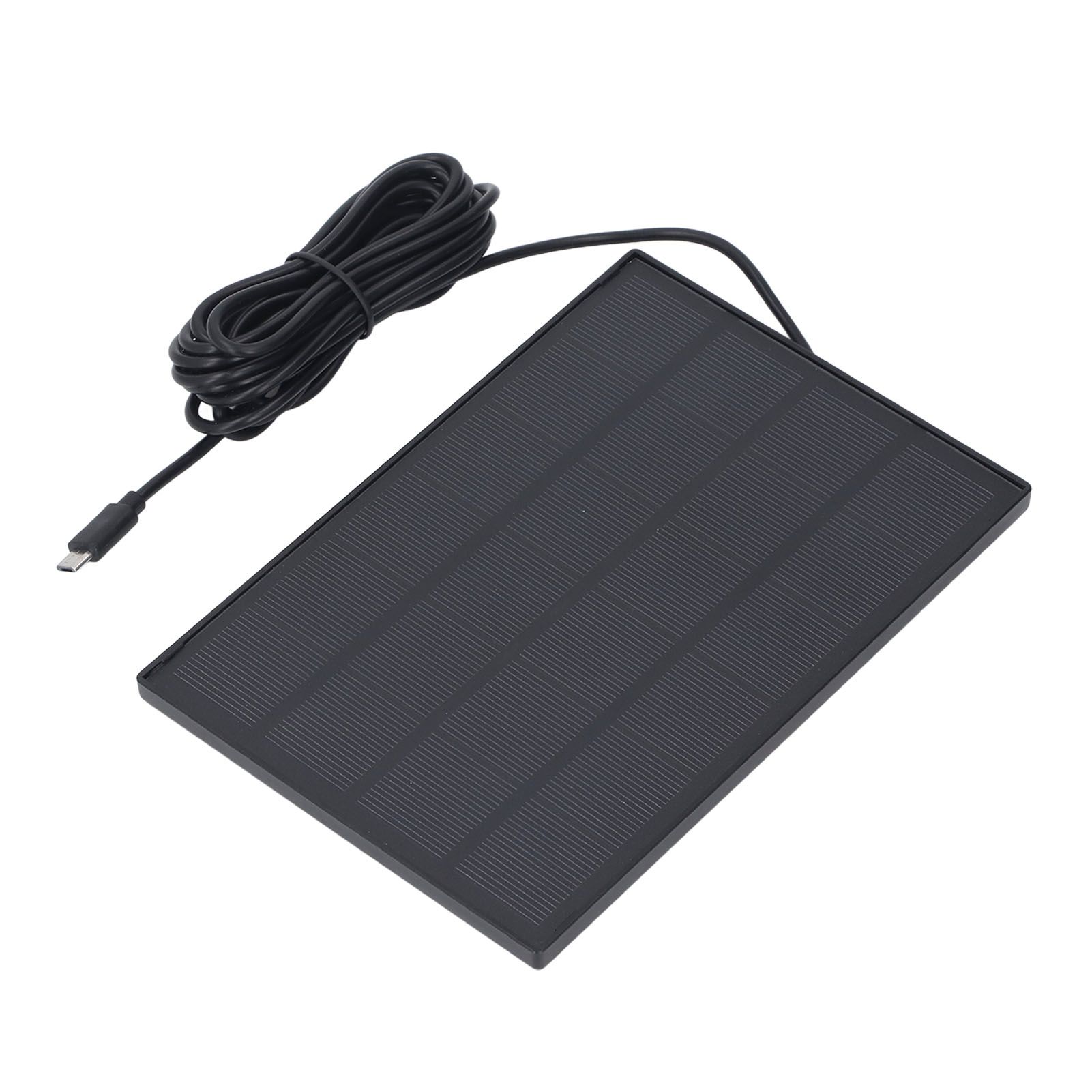5W 5V Solar Panel for Security Camera IP66 Water Proof Outdoor Wireless Camera view 10