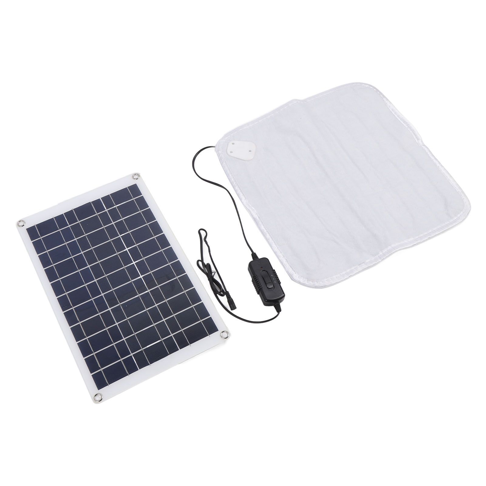 Solar Panel with Heated Blanket 50W Adjustable Gears Portable Monocrystalline view 9