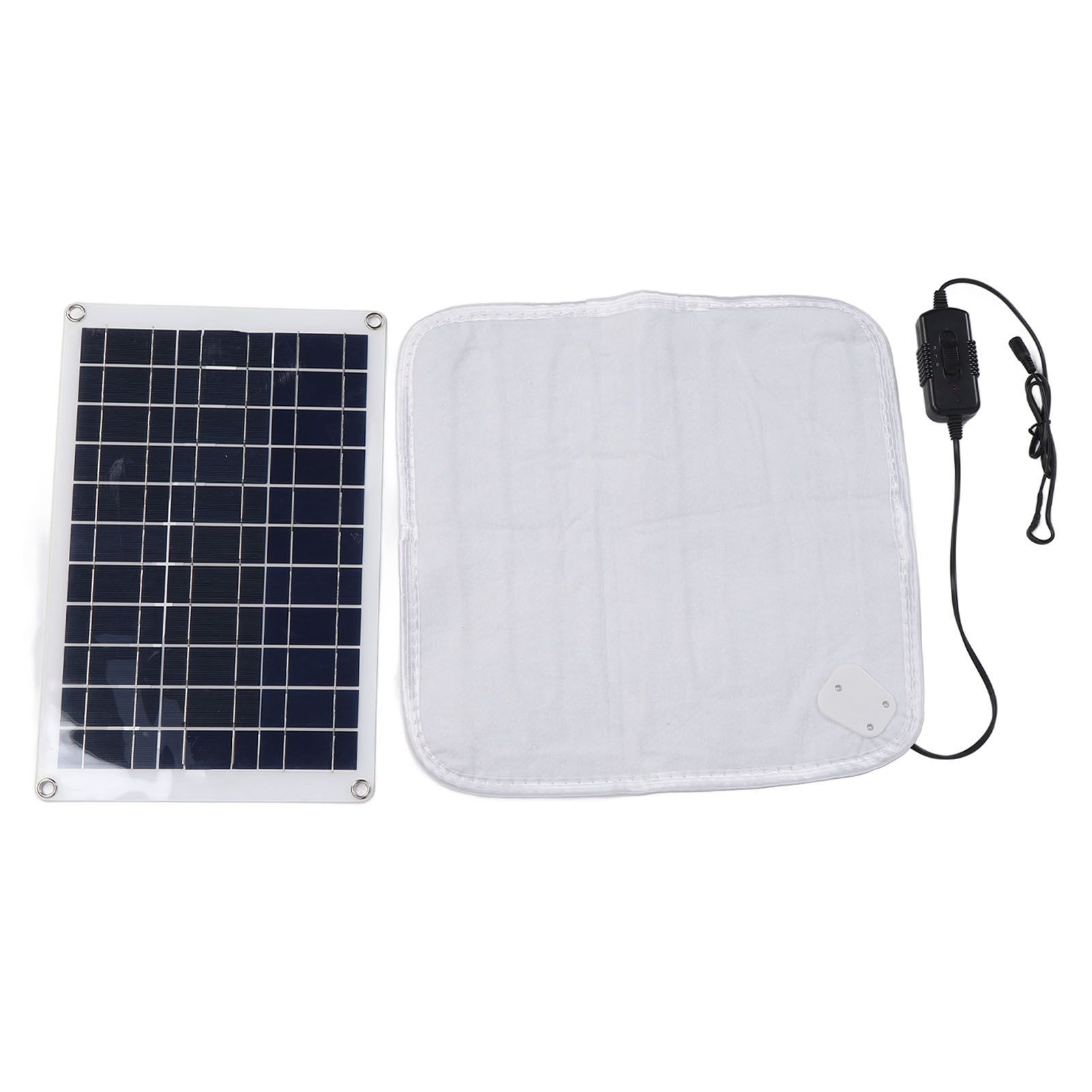 Solar Panel with Heated Blanket 50W Adjustable Gears Portable Monocrystalline view 11