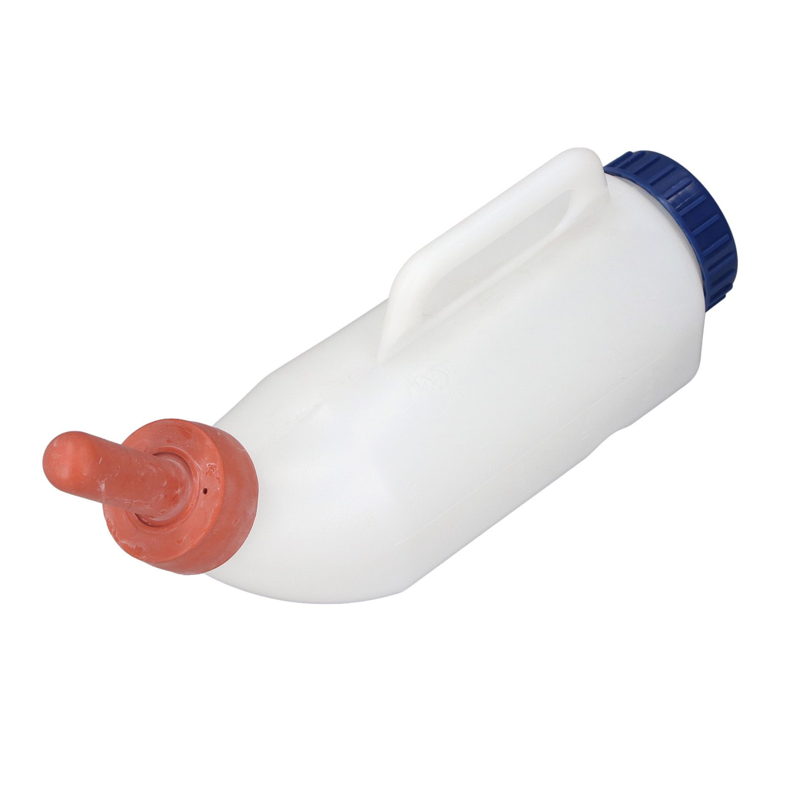 Calf Nursing Feeding Bottle Silicone Nipple PE 2L Spill Proof Calf Milk Feeder view 6