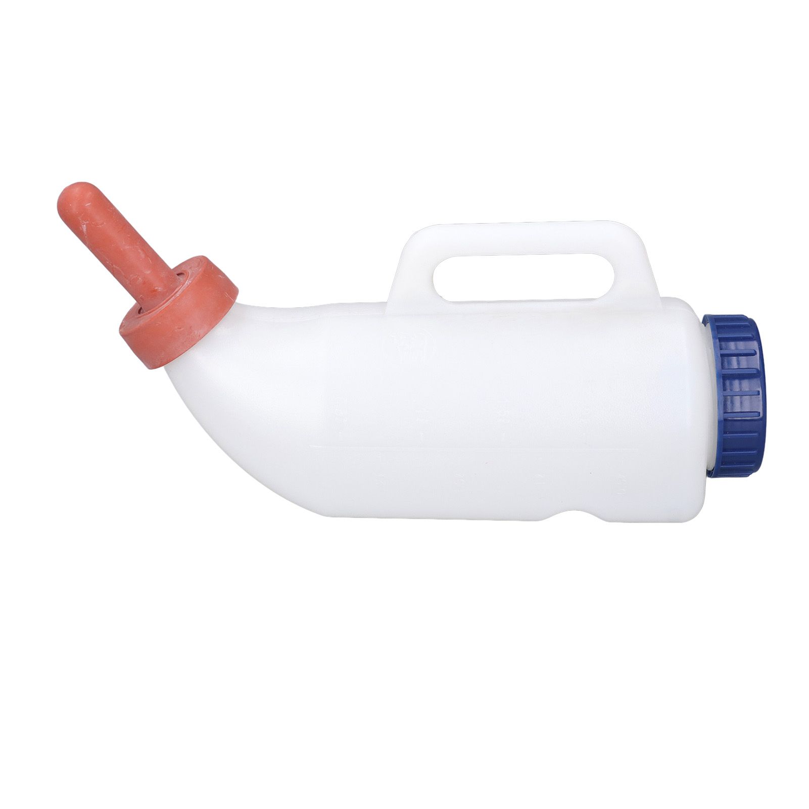 Calf Nursing Feeding Bottle Silicone Nipple PE 2L Spill Proof Calf Milk Feeder view 12