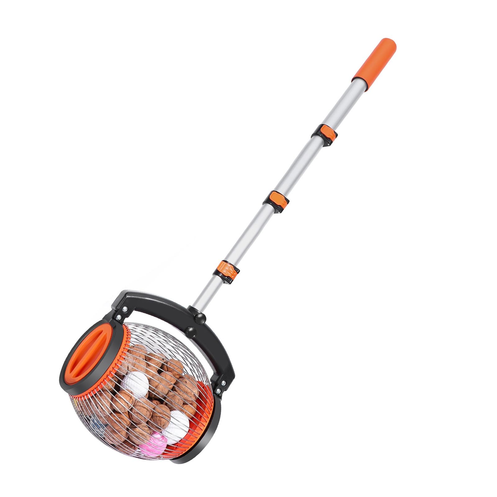 Rolling Nut Collector Manual Ball Gatherer Multifunctional Garden Picker Tool view 3