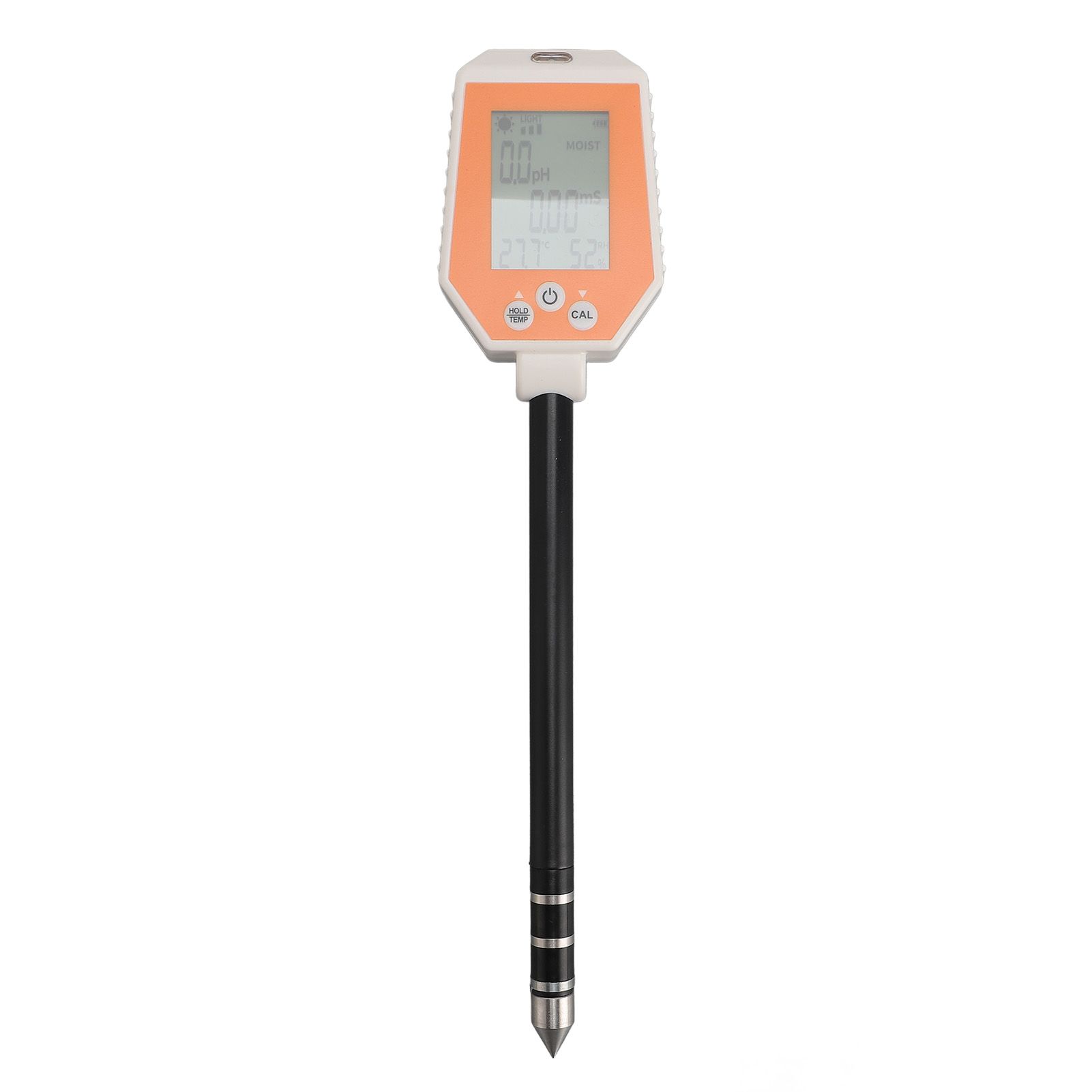 Digital Soil Tester 6 In 1 Soil PH EC Light Intensity Fertility Air Humidity view 11