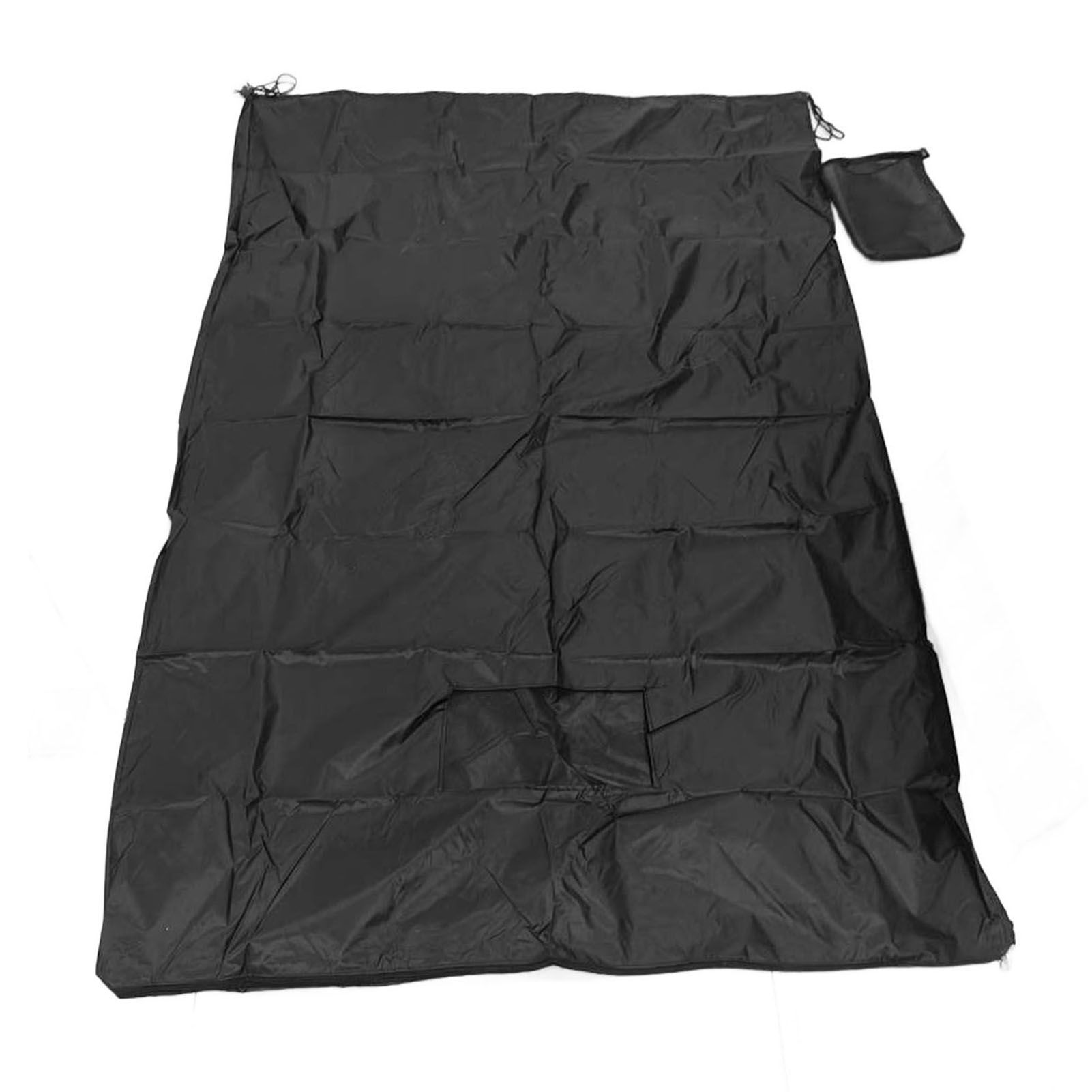 Lawn Tractor Leaf Bag Oxford Cloth Water Resistant Garden Leaf Collector Grass view 3