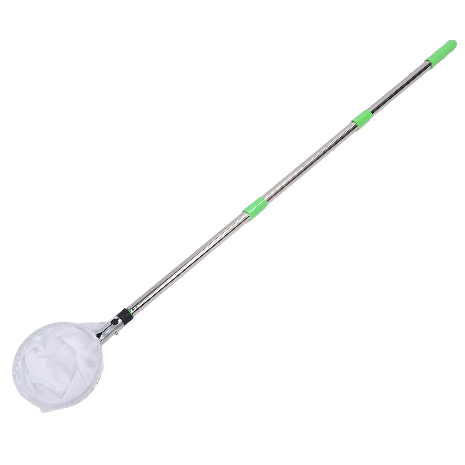 Fruit Picker Stainless Steel Long Pole Fruits Catcher Grabber Harvesting