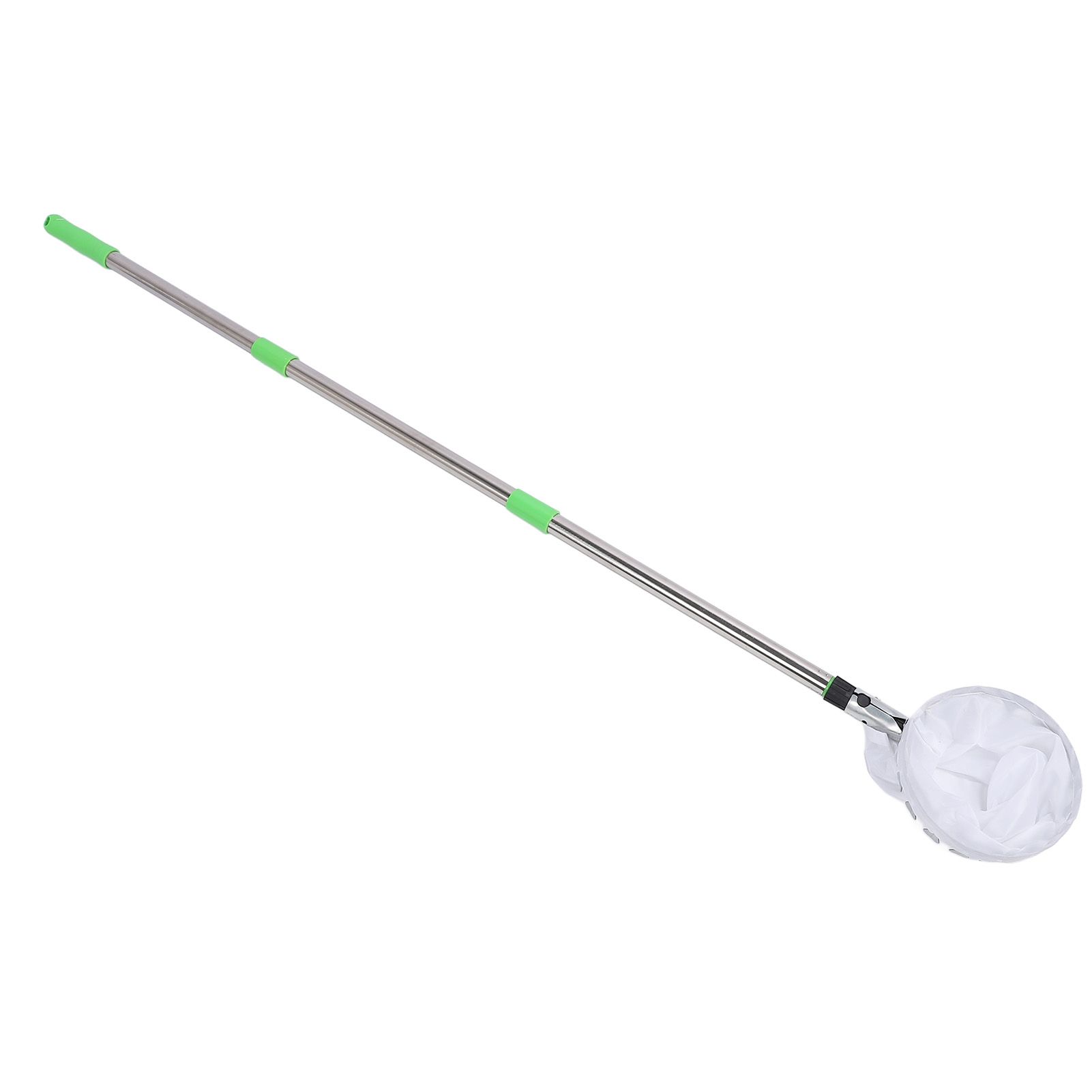 Fruit Picker Stainless Steel Long Pole Fruits Catcher Grabber Harvesting view 8
