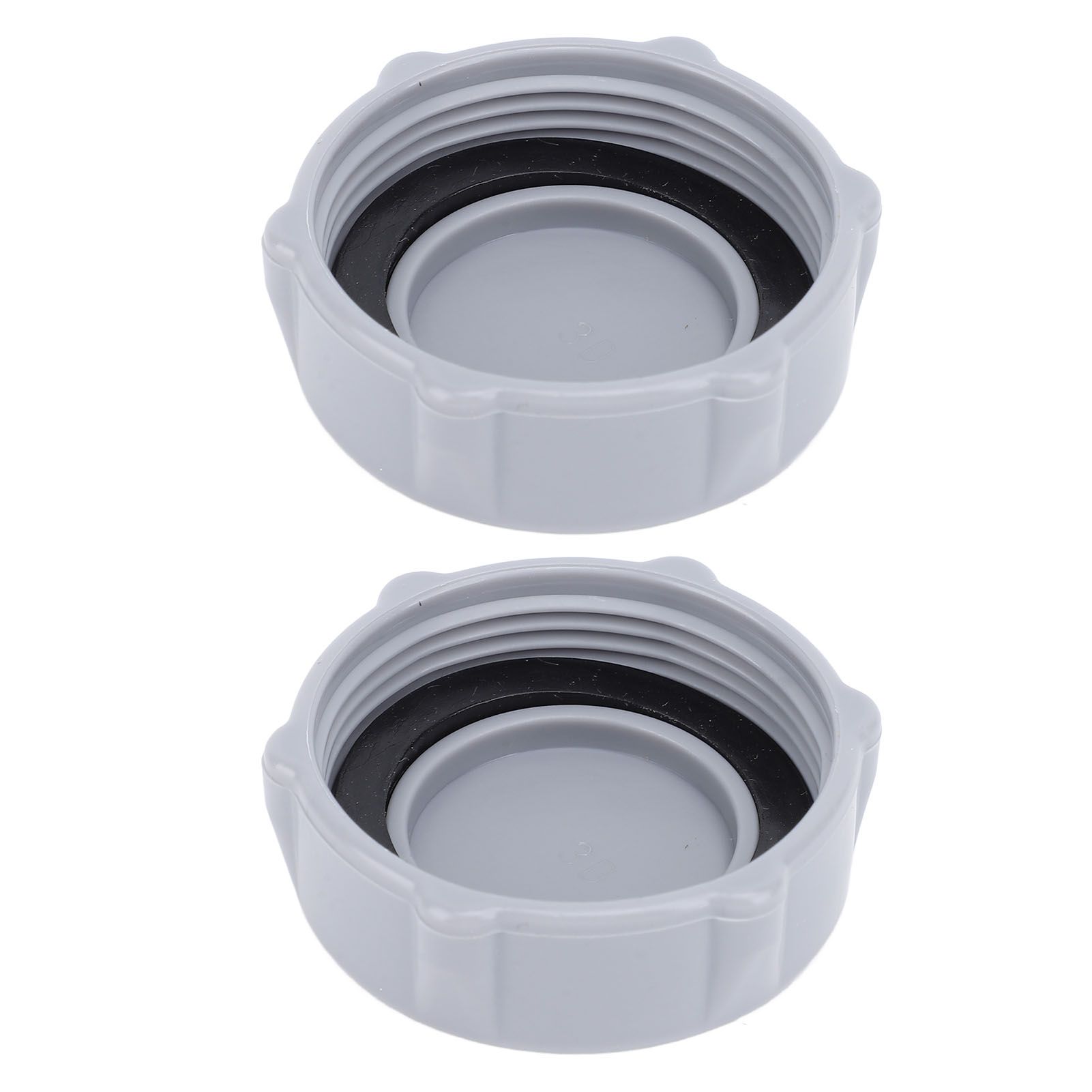 2PCS Pool Drain Valve Cap PVC Lightweight Above Ground Swimming Pool Tools