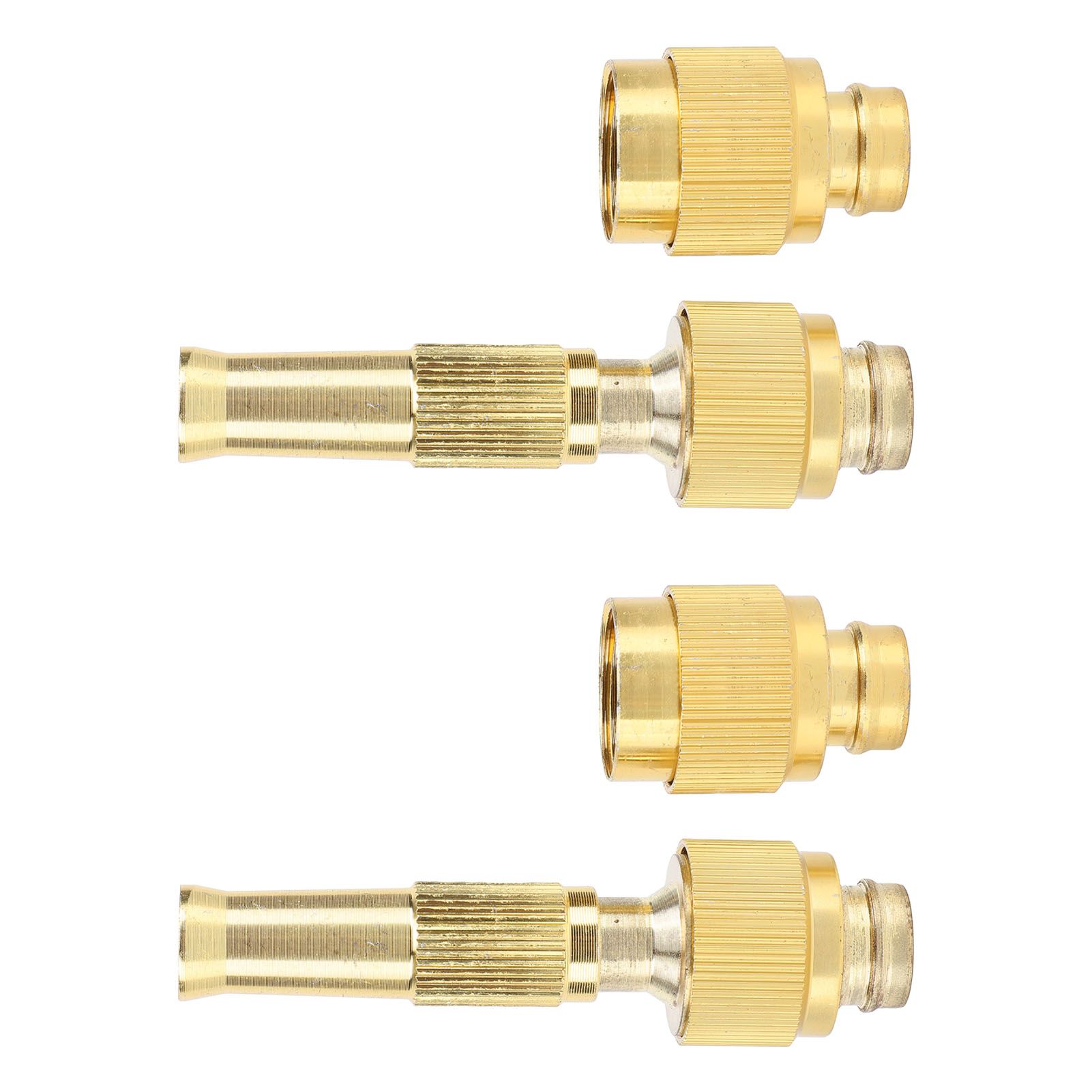 2 Set Garden Water Hose Nozzle Sprayer 7 GPM 80 PSI G1/2 Thread Inlet view 4