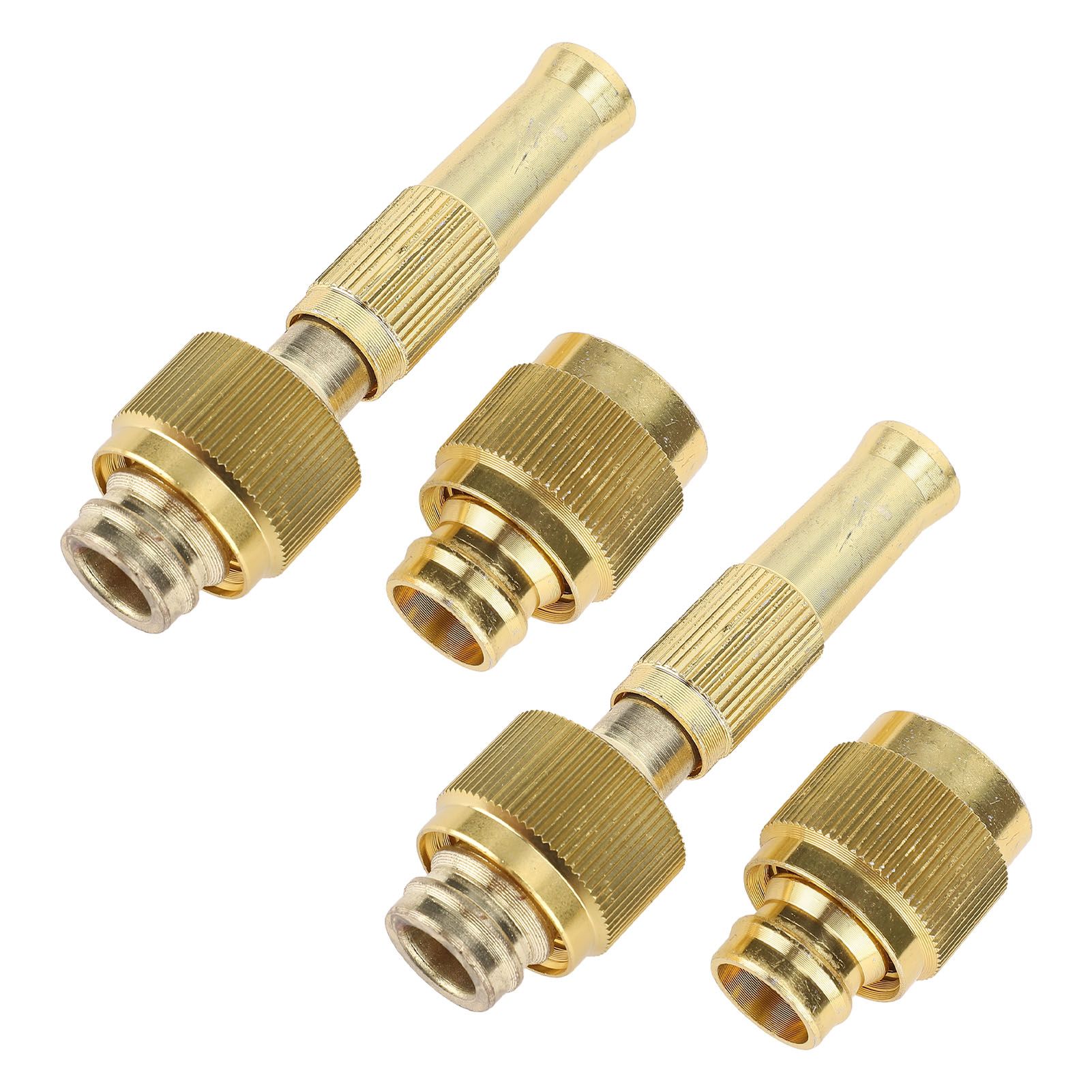 2 Set Garden Water Hose Nozzle Sprayer 7 GPM 80 PSI G1/2 Thread Inlet view 8