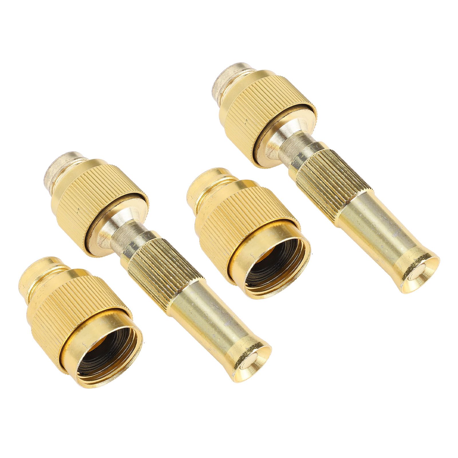 2 Set Garden Water Hose Nozzle Sprayer 7 GPM 80 PSI G1/2 Thread Inlet view 11