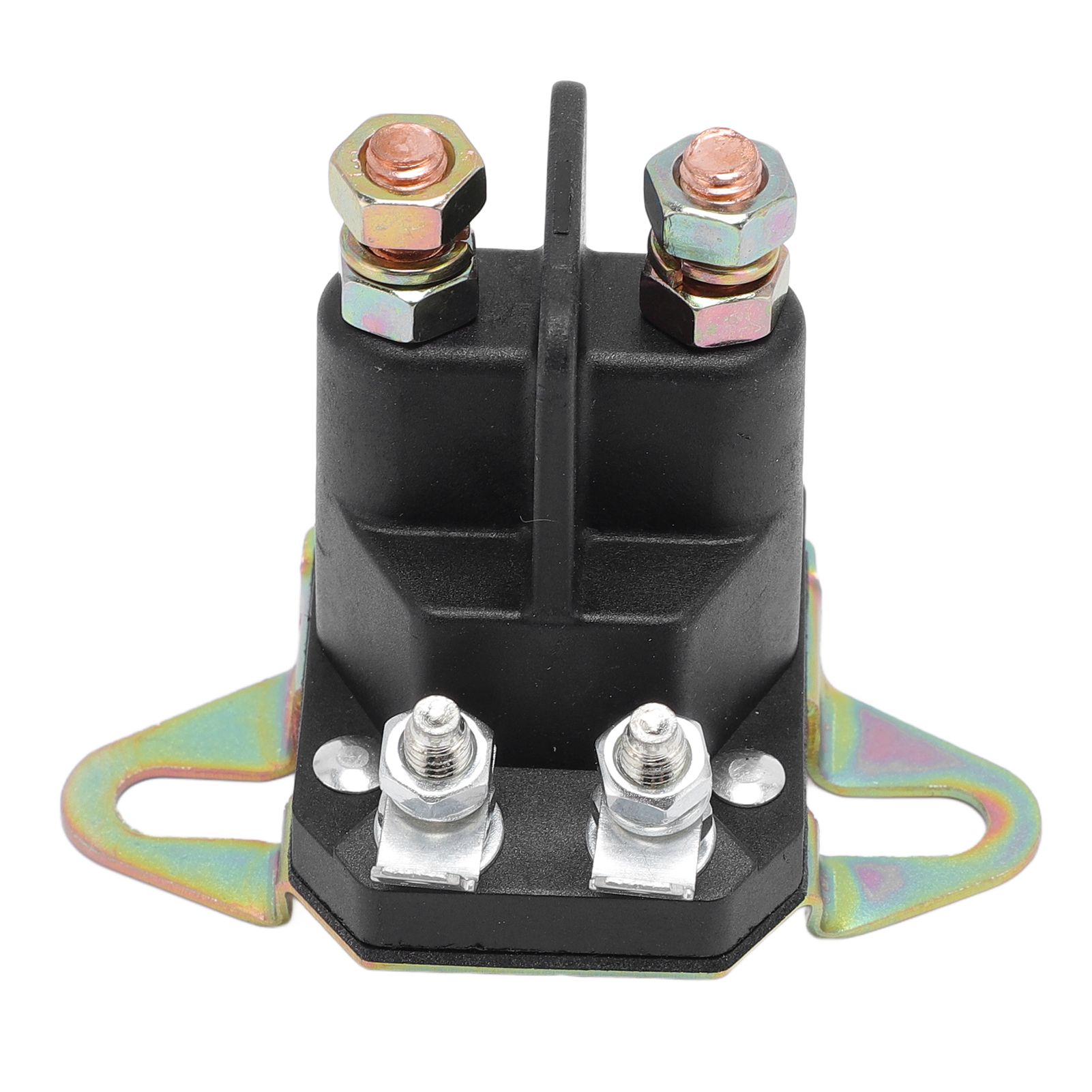 435 103 Starter Solenoid 4 Pole 12V DC Brass Lawn Mower Starter Solenoid Relay view 12