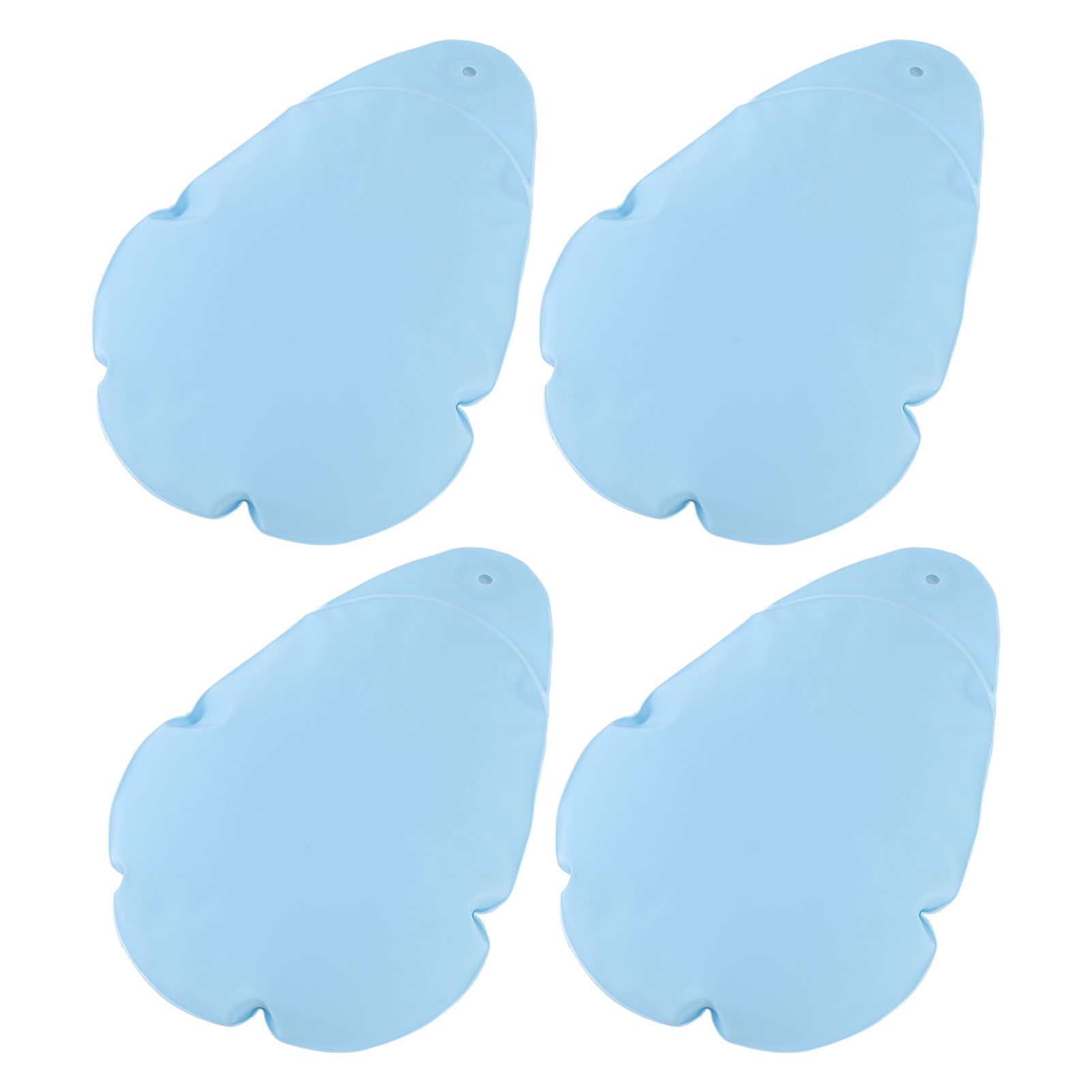 10PCS Pool Cover Weights PVC Winter Pool Tarp Hanging Water Bag for Above view 6
