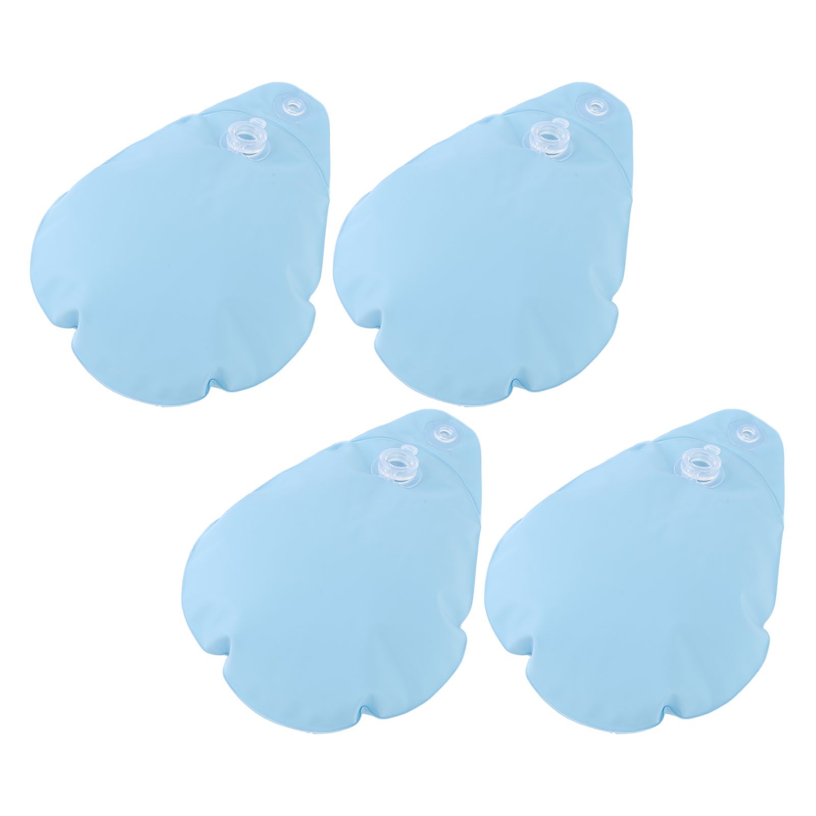 10PCS Pool Cover Weights PVC Winter Pool Tarp Hanging Water Bag for Above view 8