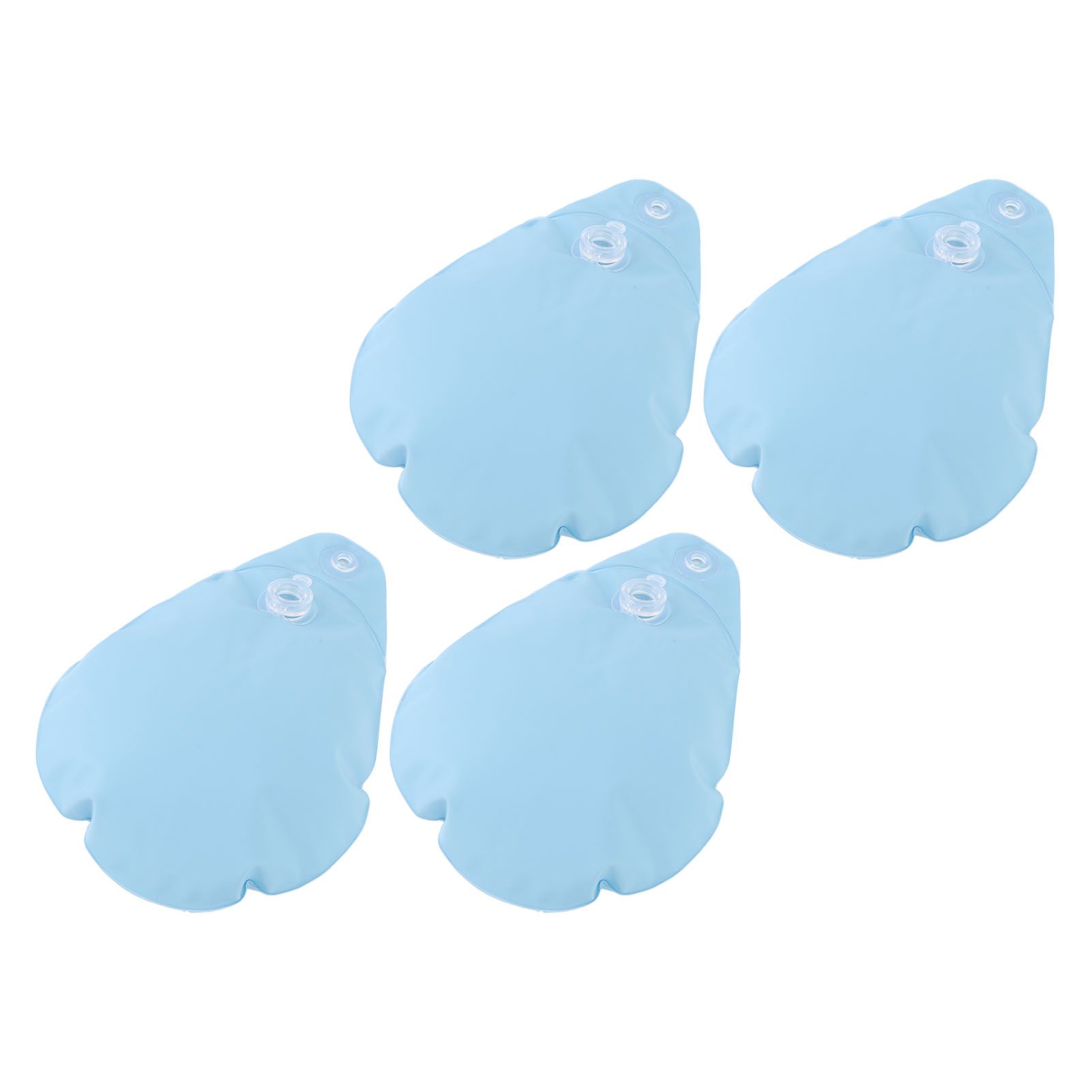 10PCS Pool Cover Weights PVC Winter Pool Tarp Hanging Water Bag for Above view 9