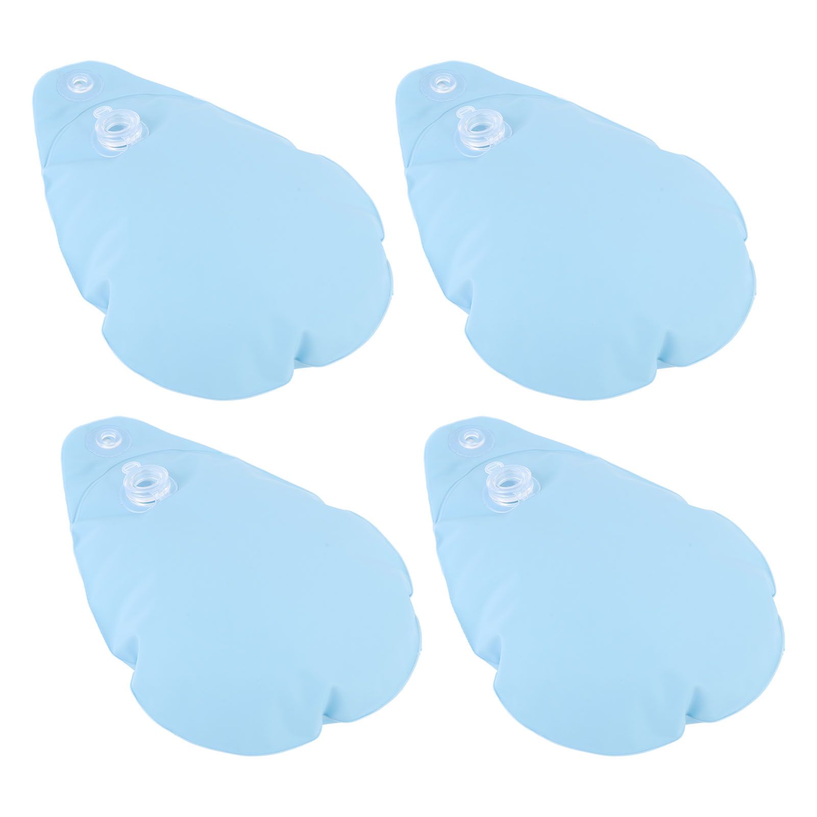 10PCS Pool Cover Weights PVC Winter Pool Tarp Hanging Water Bag for Above view 10