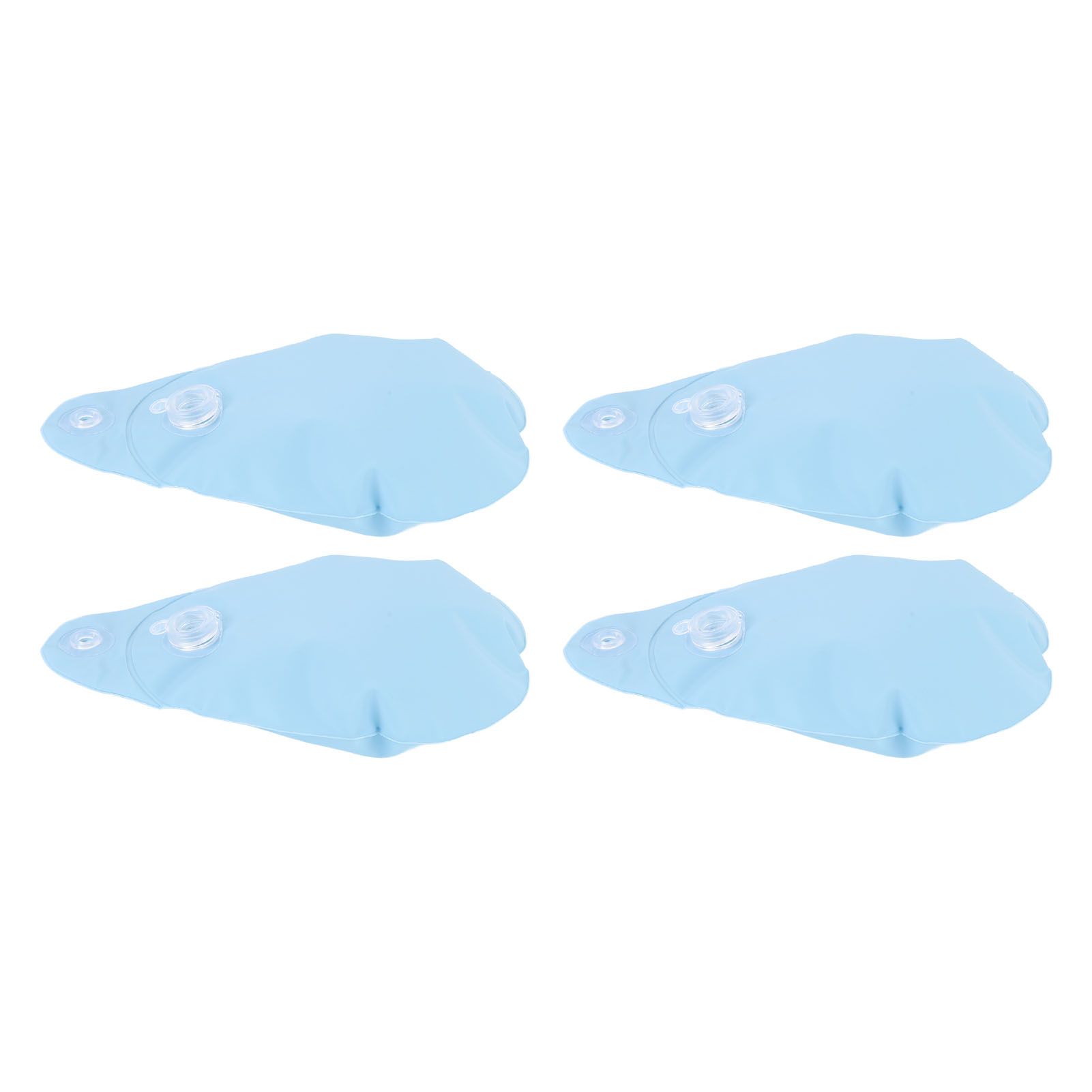 10PCS Pool Cover Weights PVC Winter Pool Tarp Hanging Water Bag for Above view 11