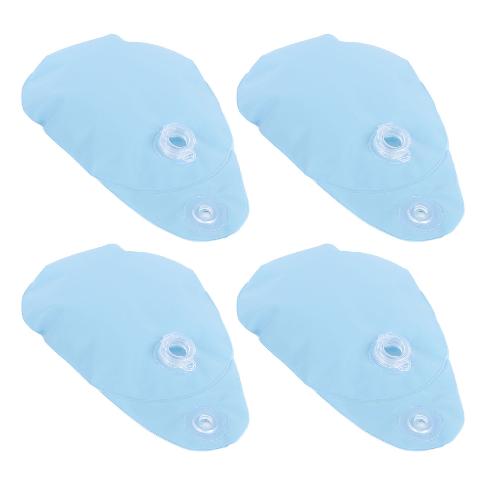 10PCS Pool Cover Weights PVC Winter Pool Tarp Hanging Water Bag for Above view 12