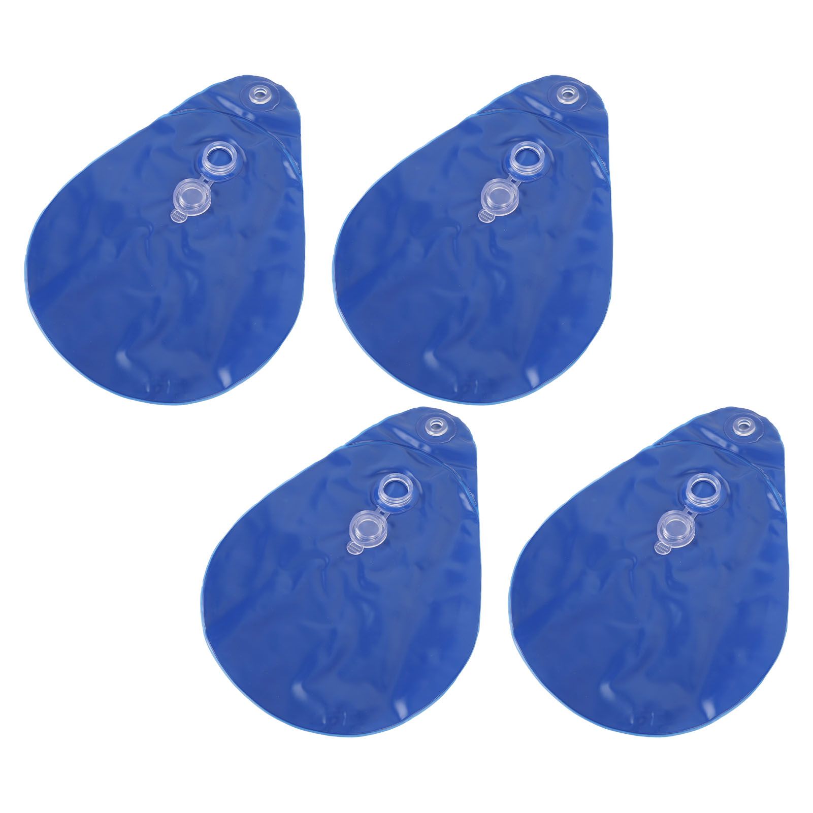10PCS Pool Cover Weights PVC Winter Pool Tarp Hanging Water Bag for Above view 8