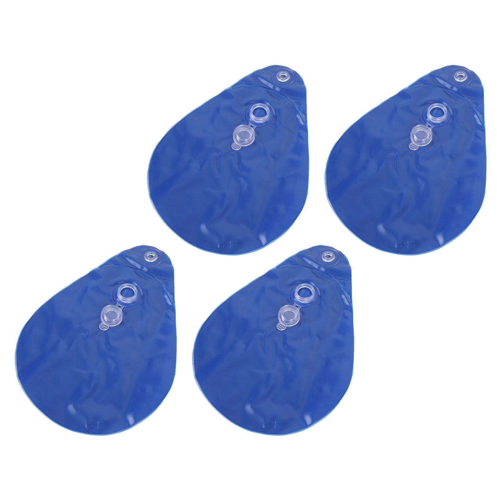 10PCS Pool Cover Weights PVC Winter Pool Tarp Hanging Water Bag for Above view 9