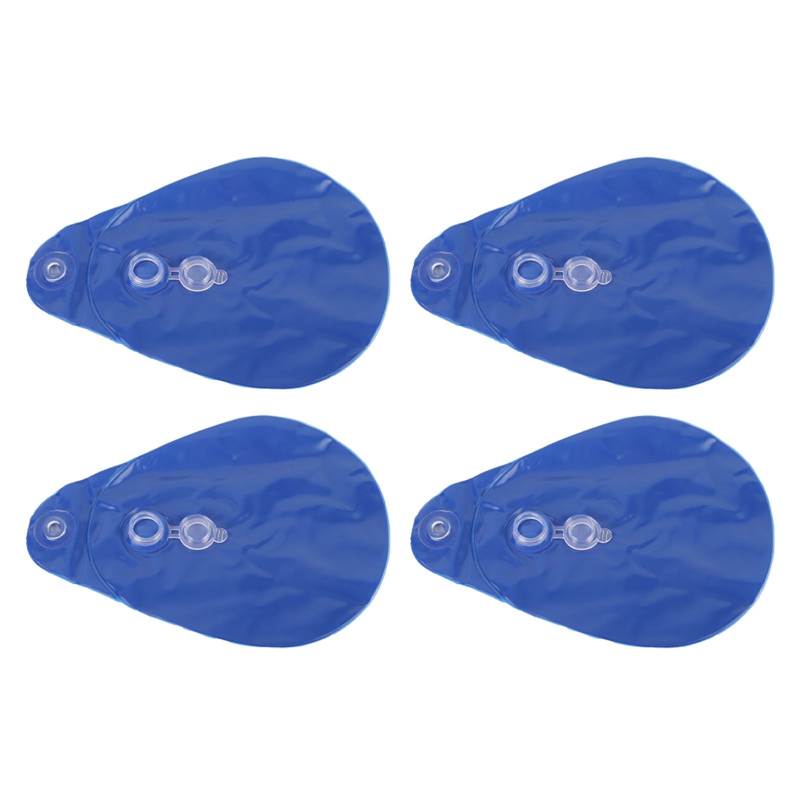 10PCS Pool Cover Weights PVC Winter Pool Tarp Hanging Water Bag for Above view 11