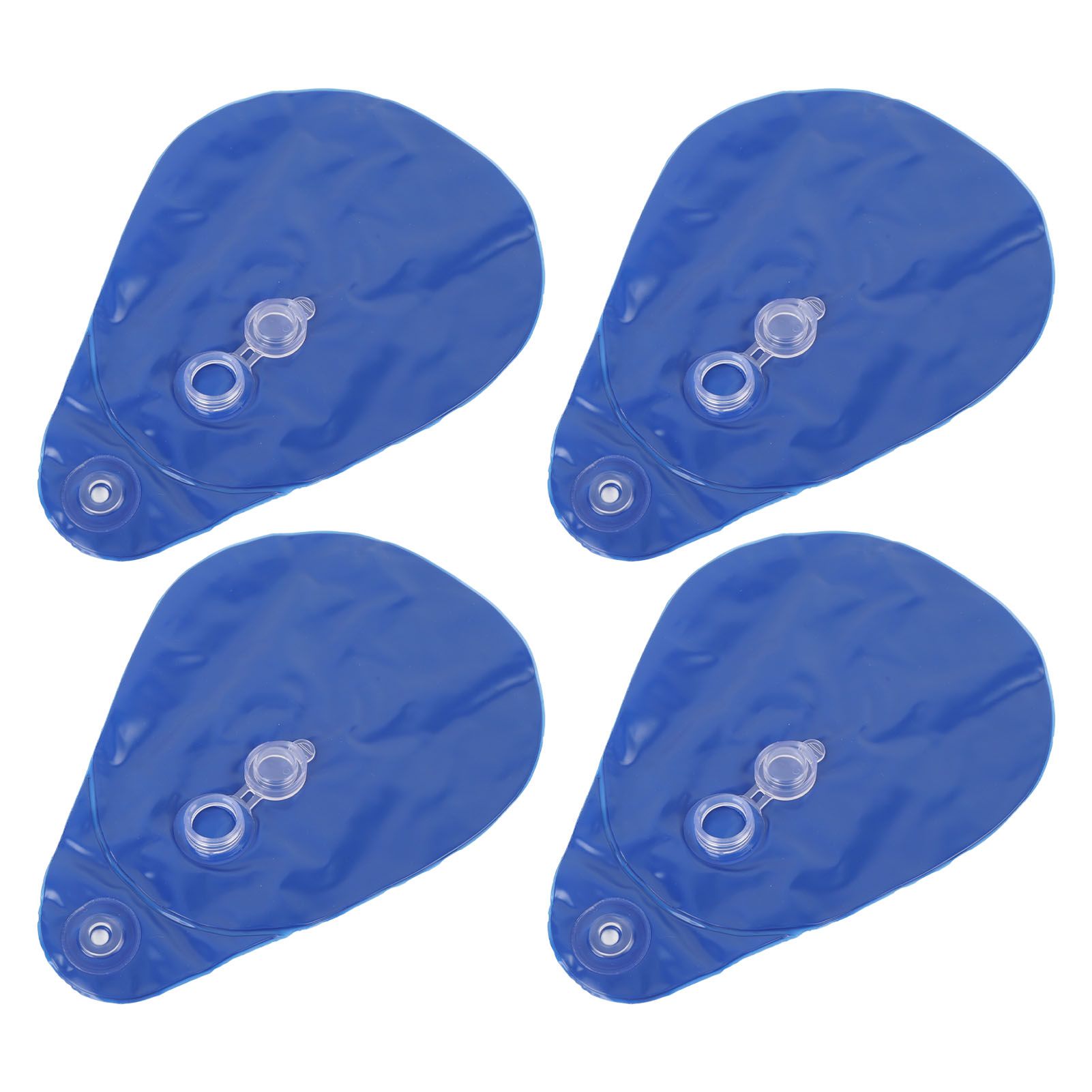 10PCS Pool Cover Weights PVC Winter Pool Tarp Hanging Water Bag for Above view 12