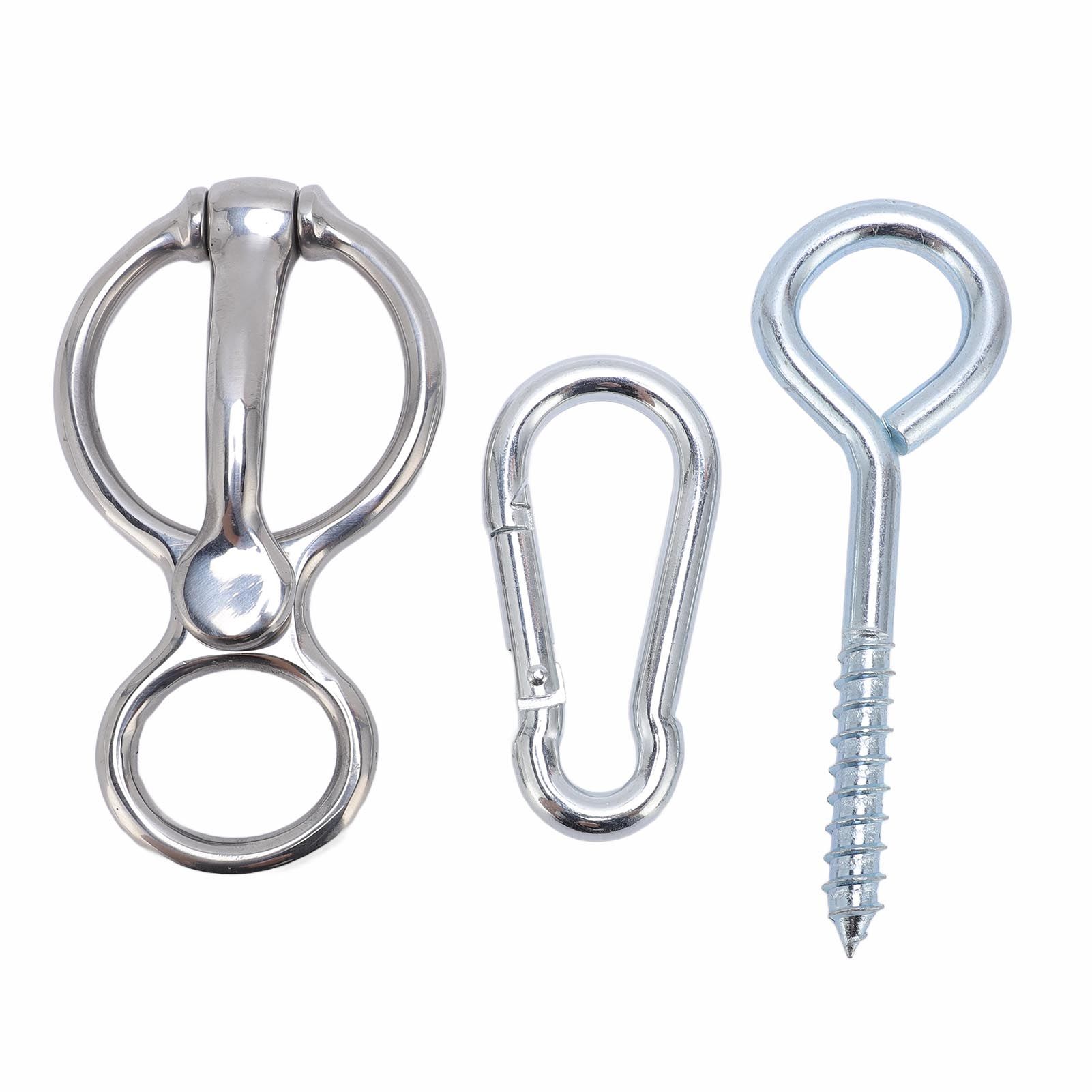 Horse Tie Blocker Sturdy 304 Stainless Steel Galvanized Iron Tack Supplies view 3