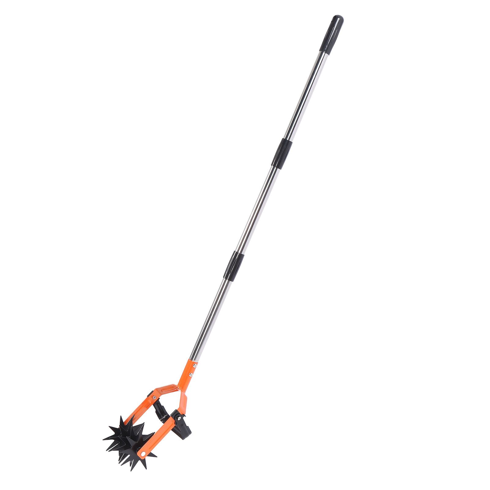 Garden Cultivator Tool Stainless Steel Lawn Reseeding Garden Tool Adjustable view 8
