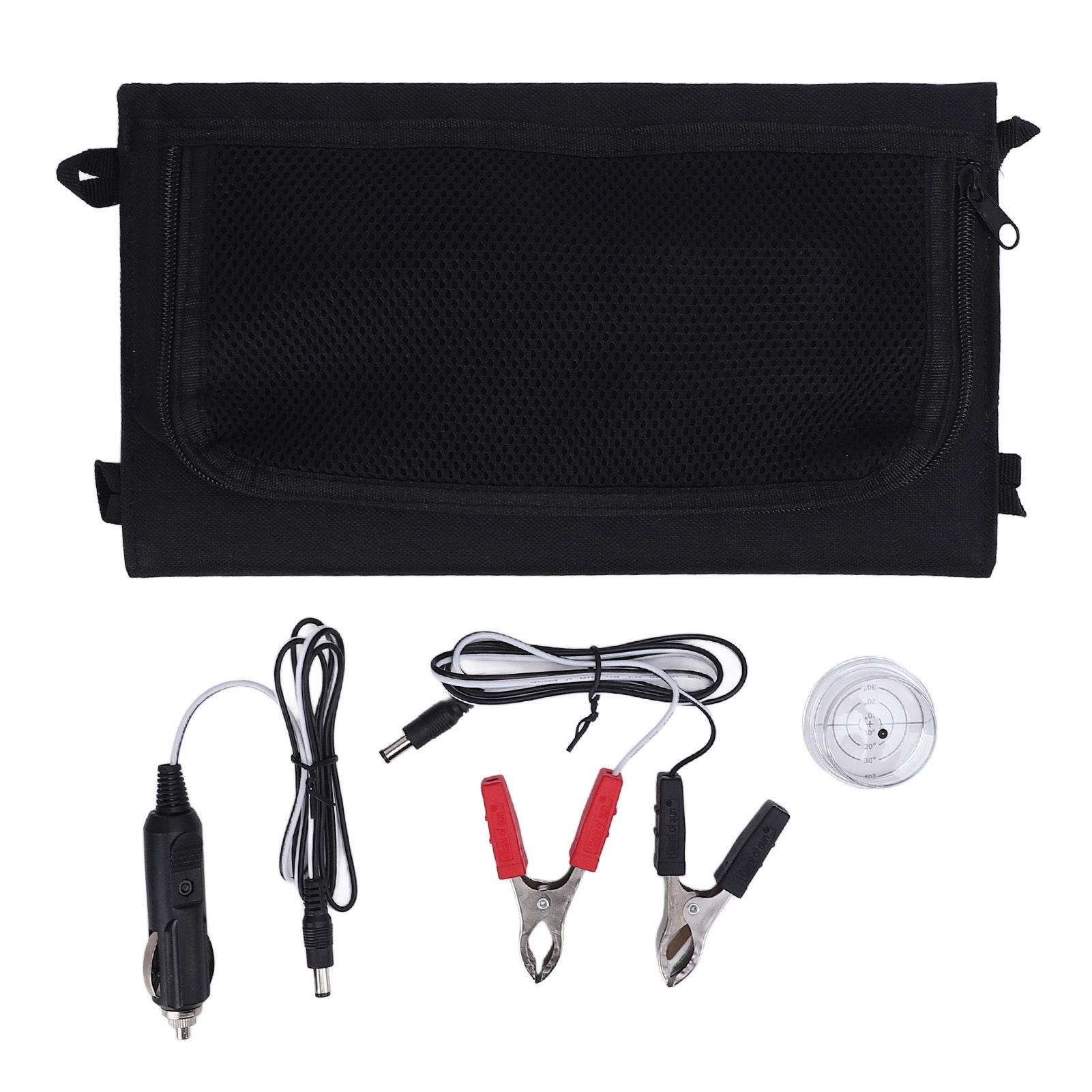 30W Foldable Portable Solar Charger with USB Type C DC Output Solar Panel PD view 3