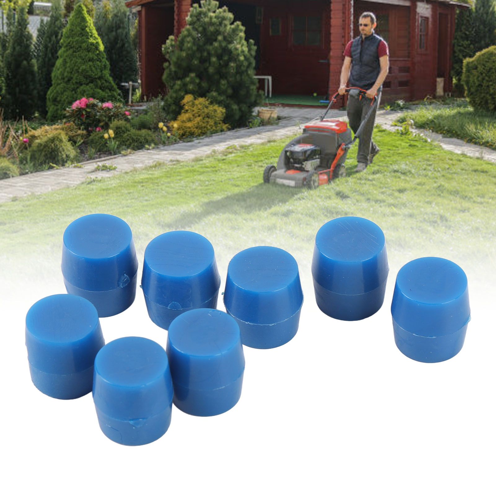 8PCS Lawn Tractor Drive Barrels Replacement Mower Drive Roller Kit Grass view 12