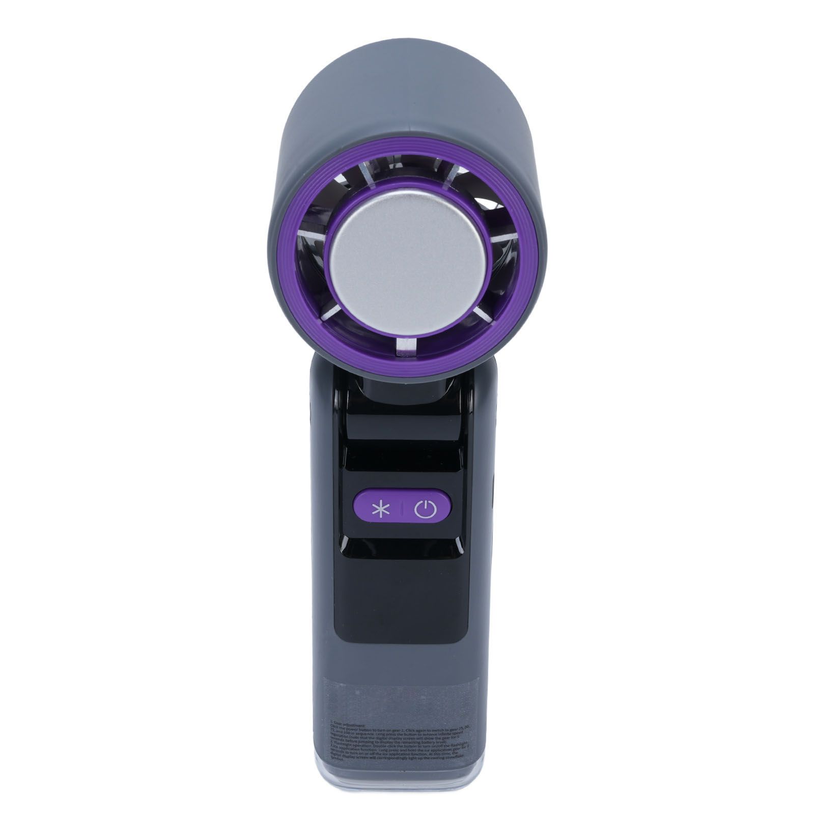 Handheld Cooling Fan with LED Display High Speed Brushless USB Rechargeable view 8